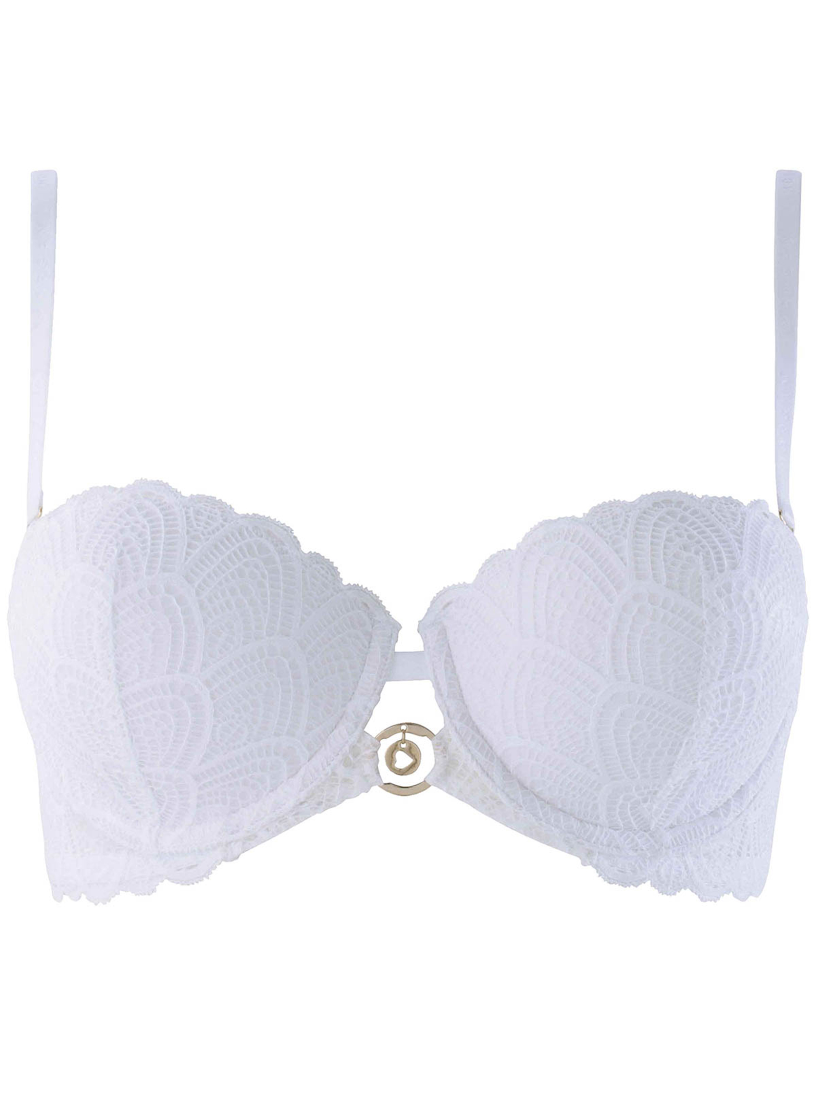 Brassières Soutien-gorge ampliforme coque moulée blanc Justine dentelle femme blanc Morgan Brassières Soutien-gorge ampliforme coque moulée blanc Justine dentelle femme blanc Blanc