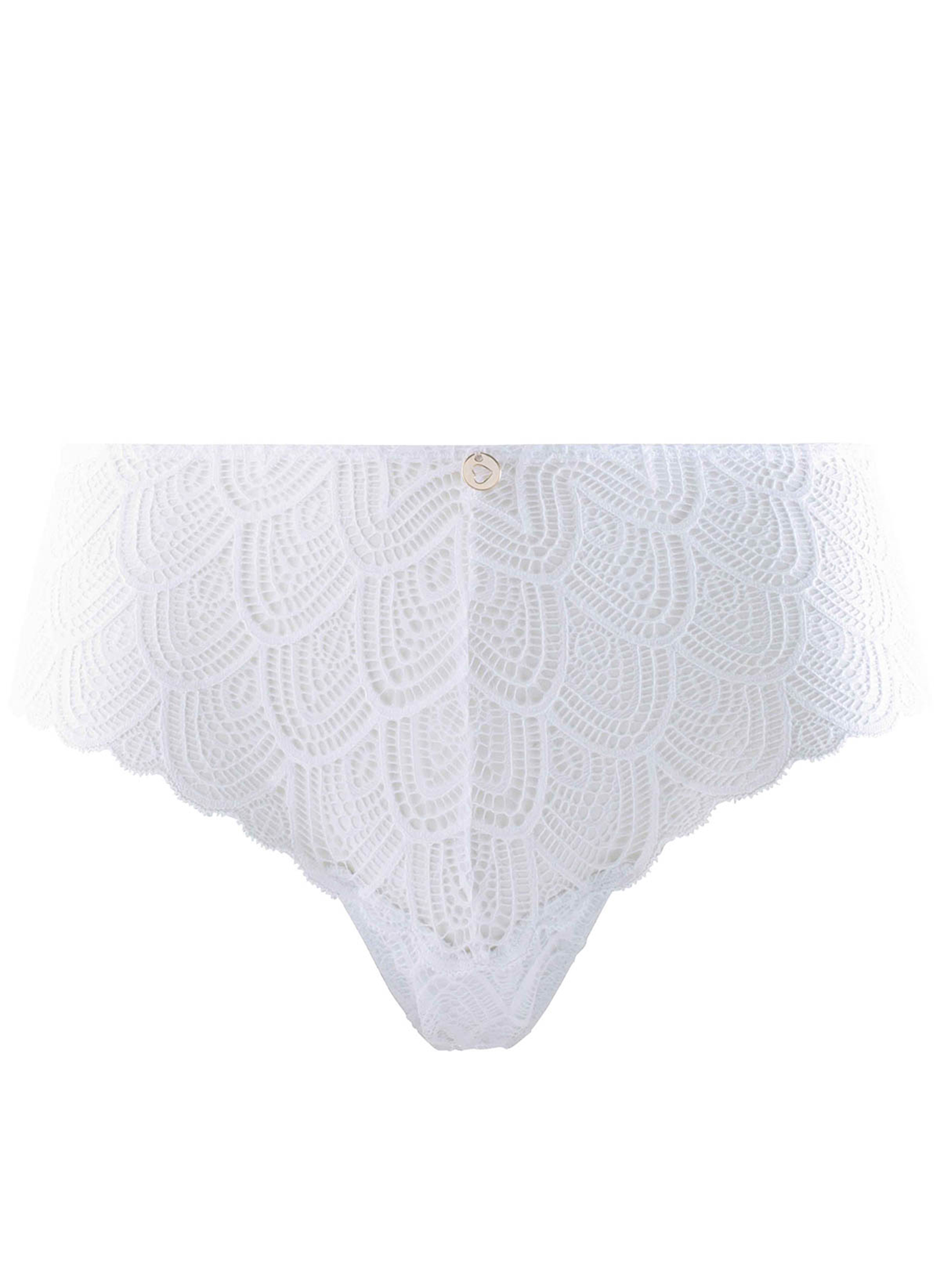 Culottes Shorty blanc Justine dentelle femme blanc Morgan Culottes Shorty blanc Justine dentelle femme blanc Blanc