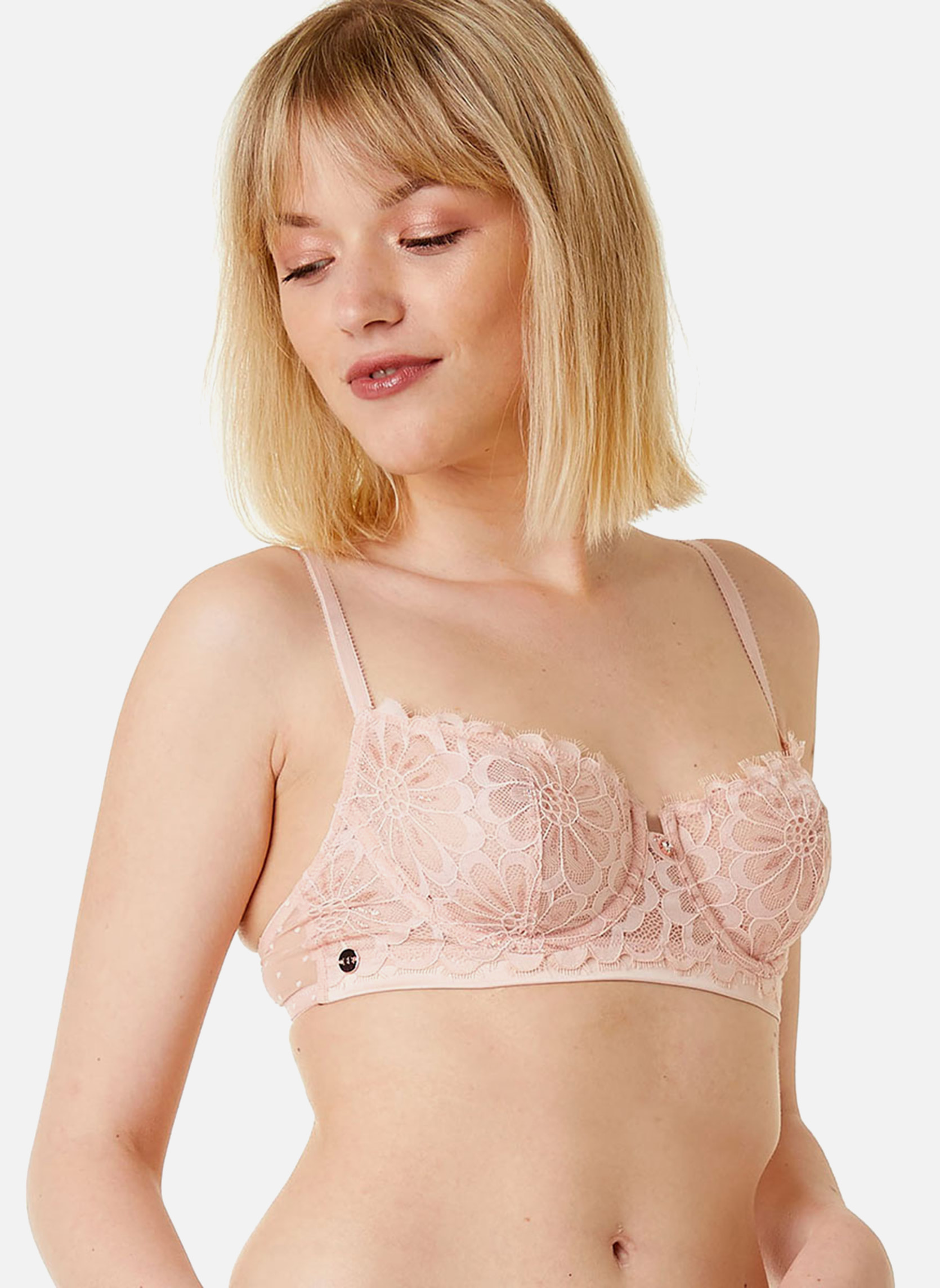 Brassières Soutien-gorge armature poudre Acquise femme rose Brigitte Bardot Brassières Soutien-gorge armature poudre Acquise femme rose Rose