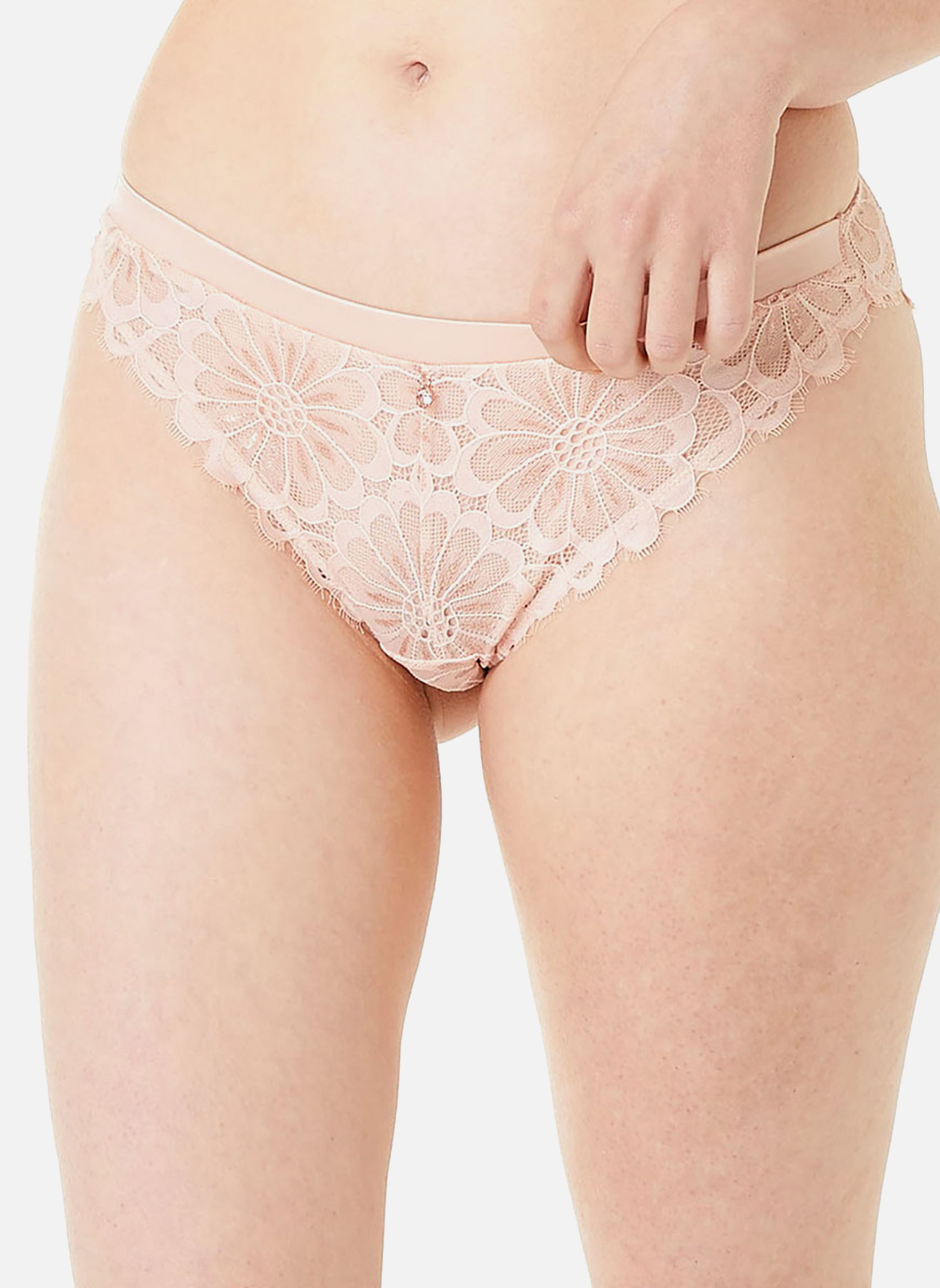 Culottes Shorty tanga poudre Acquise femme rose Brigitte Bardot Culottes Shorty tanga poudre Acquise femme rose Rose