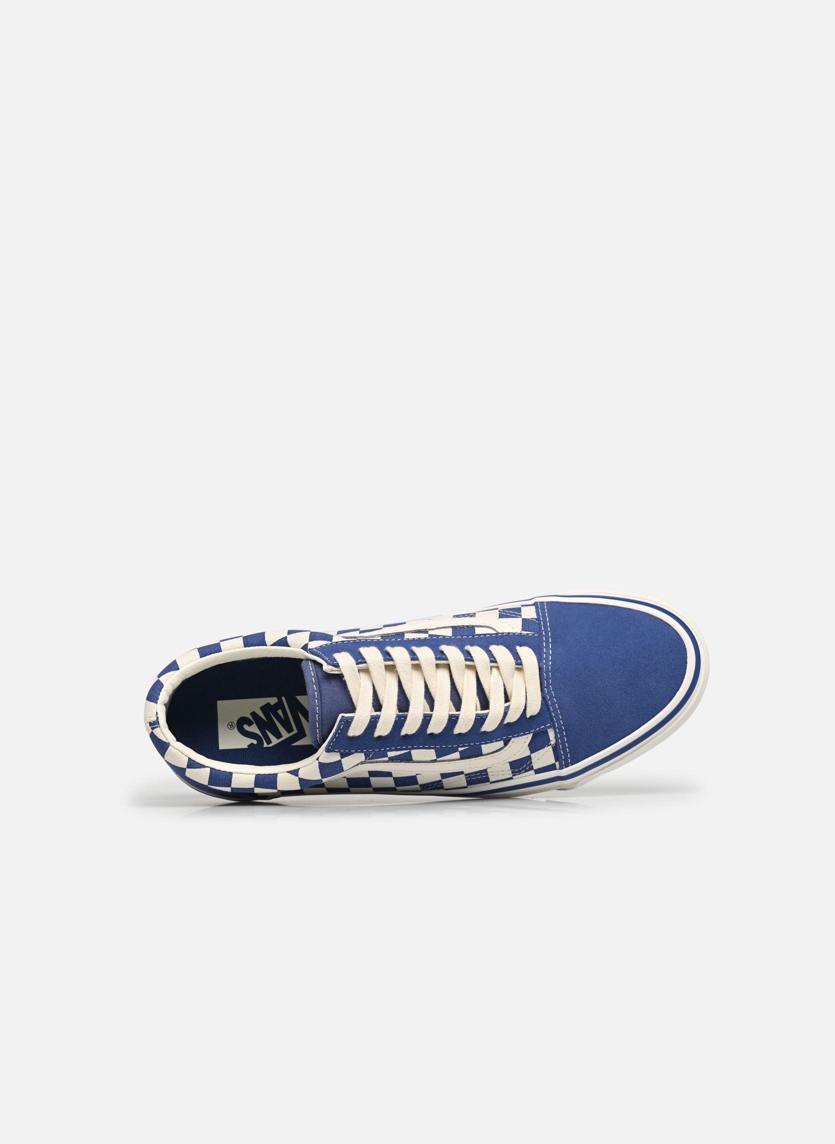 Sneaker UA Old Skool 36 M herren blau Vans Sneaker UA Old Skool 36 M herren blau CHECKERBOARD MEDIUM BLUE