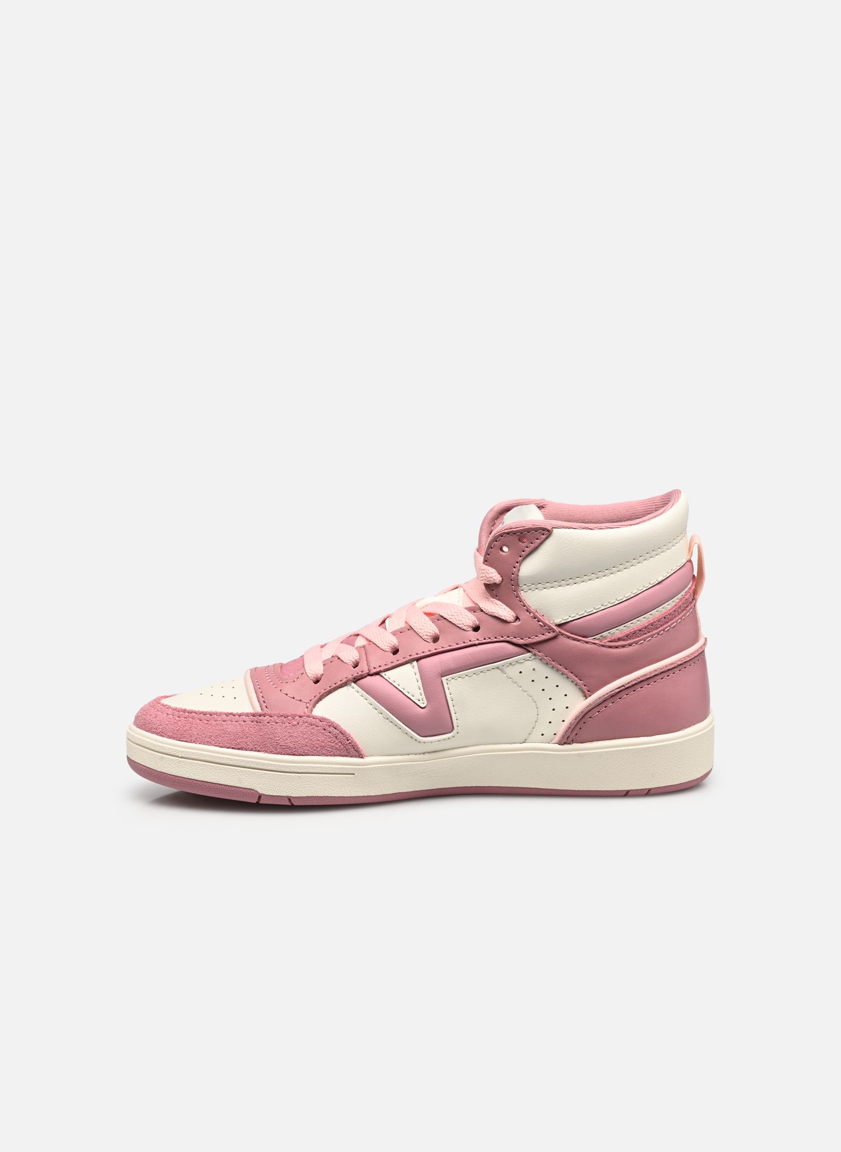 Baskets Lowland Mid CC JMP W femme rose Vans Baskets Lowland Mid CC JMP W femme rose NEW VARSITY MELLOW MAUVE/MARSH