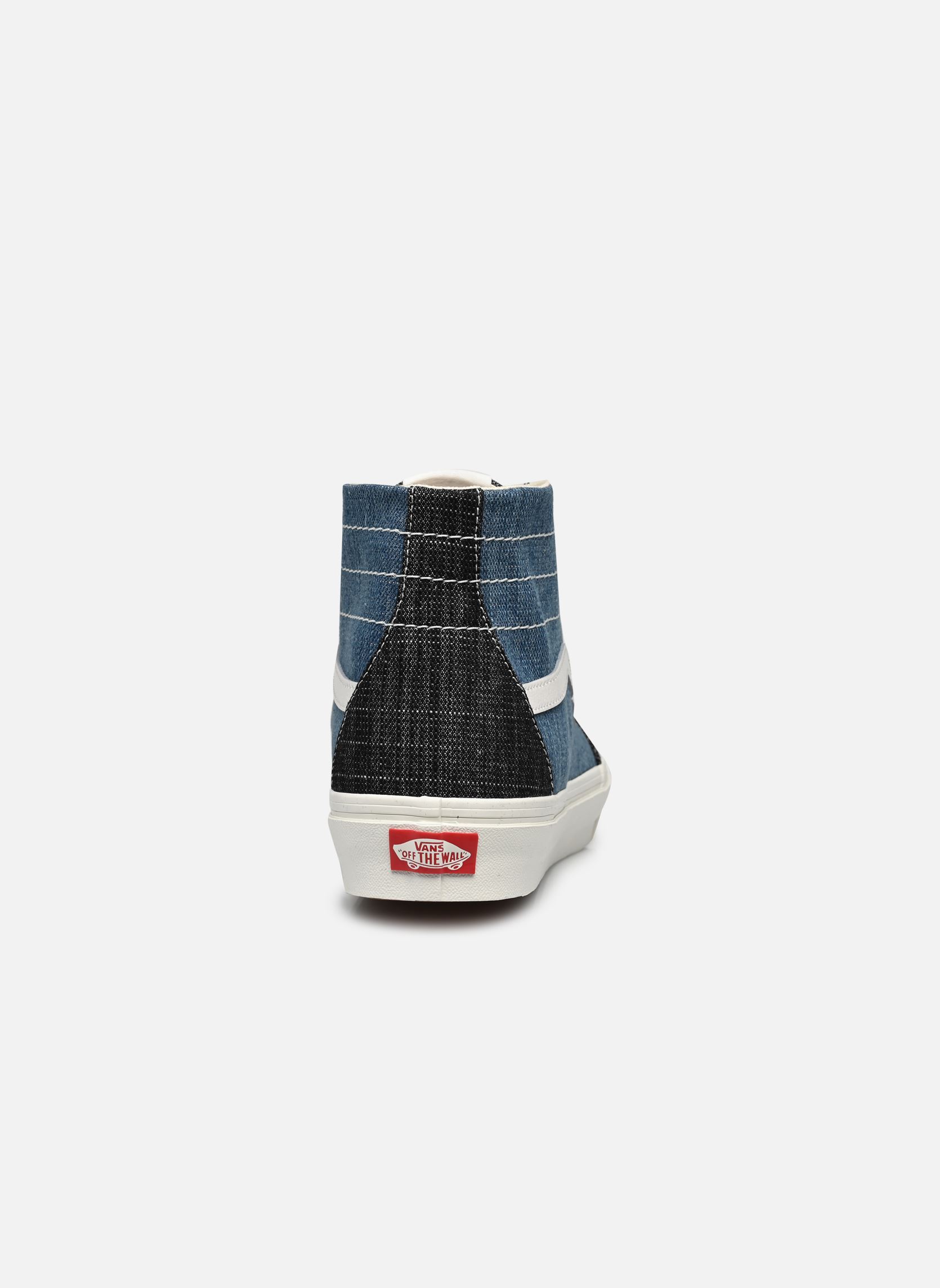 Sneaker SK8-Hi Tapered M herren blau Vans Sneaker SK8-Hi Tapered M herren blau THREADED DENIM BLACK/WHITE