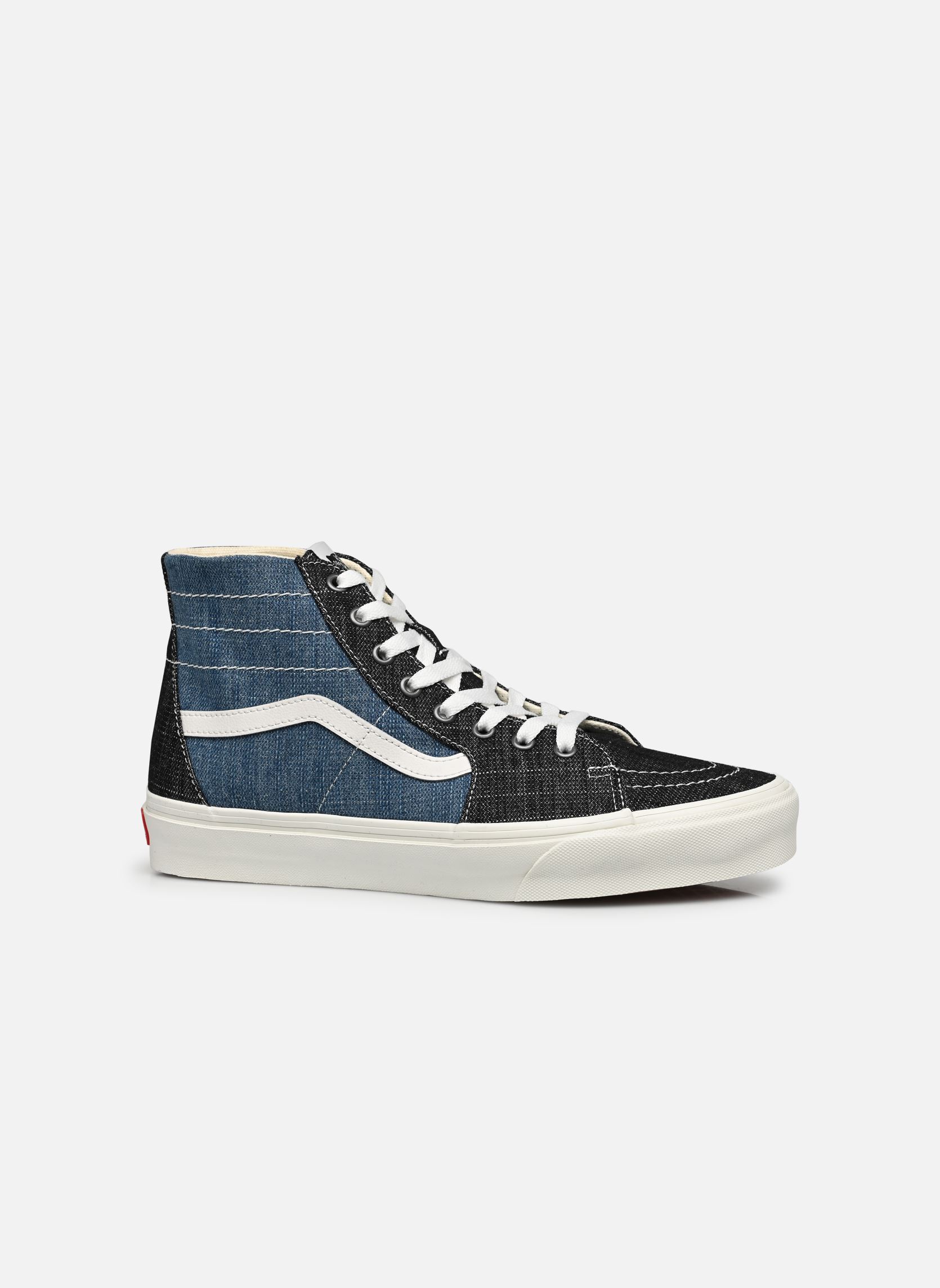 Sneaker SK8-Hi Tapered M herren blau Vans Sneaker SK8-Hi Tapered M herren blau THREADED DENIM BLACK/WHITE