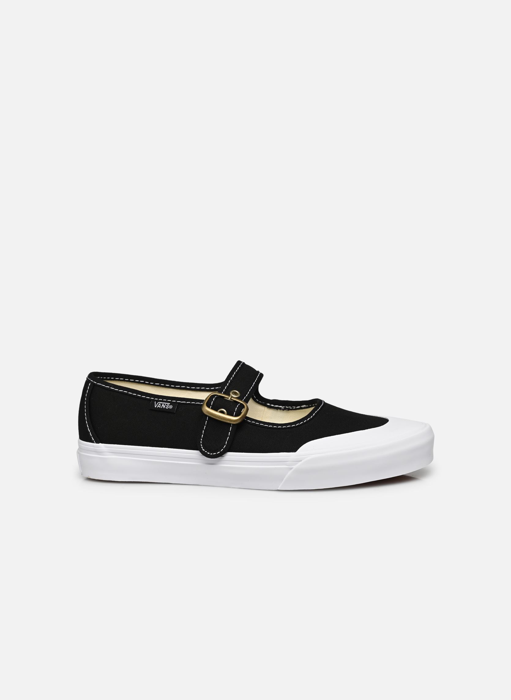 Leinen-Sneaker Mary Jane W damen schwarz Vans Leinen-Sneaker Mary Jane W damen schwarz BLACK/TRUE WHITE