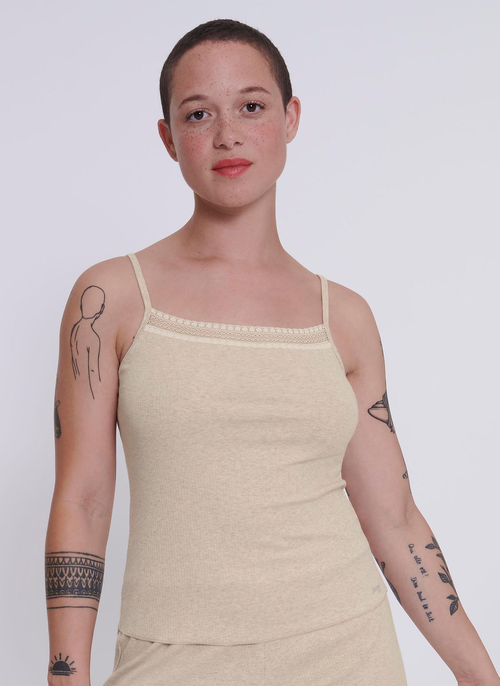 Vêtements Sloggi GO Ribbed Spaghetti Top pour Accessoires - vue 2