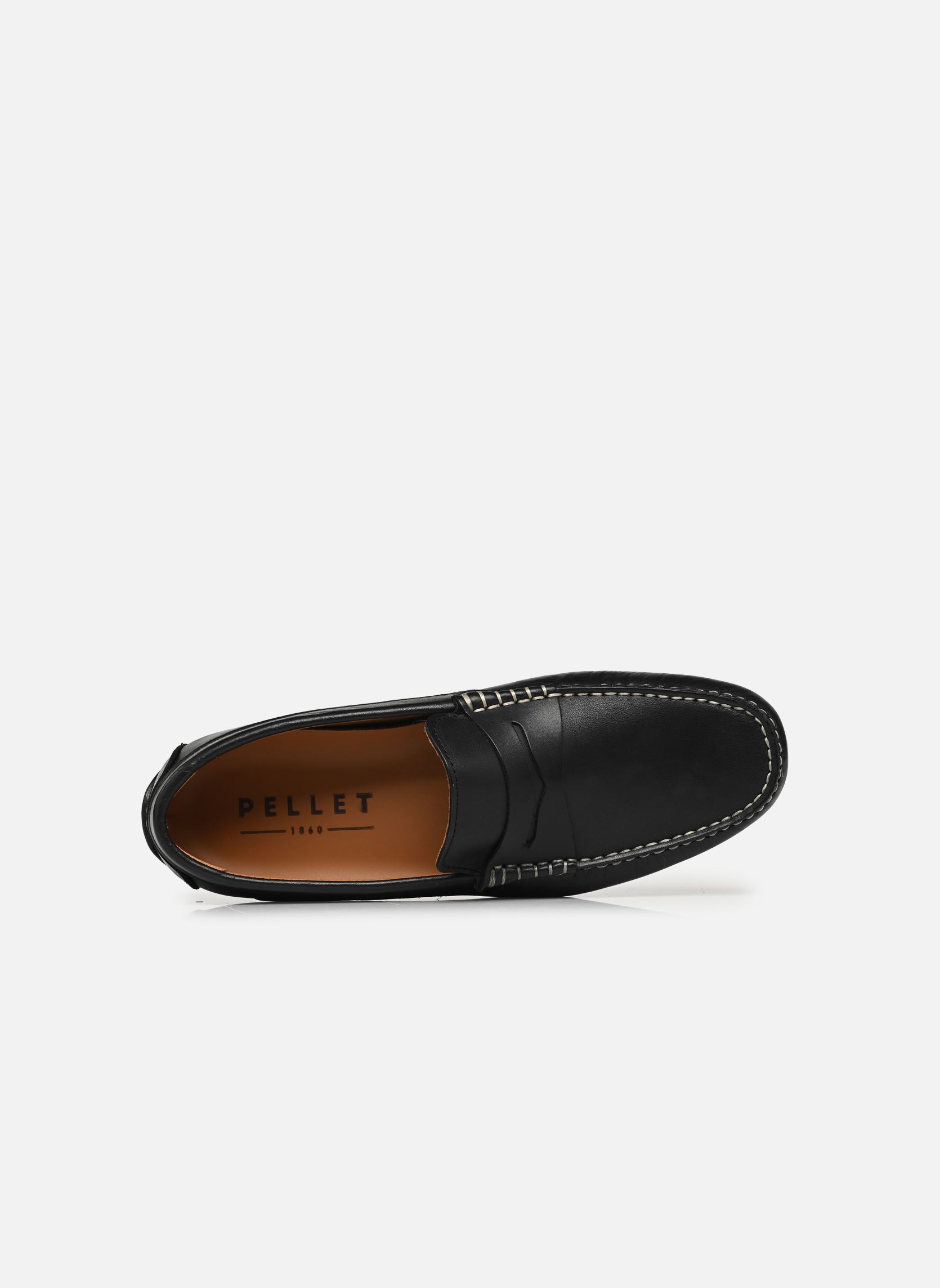 Mocasines CADOR hombre negro Pellet Mocasines CADOR hombre negro VEAU PULL NOIR