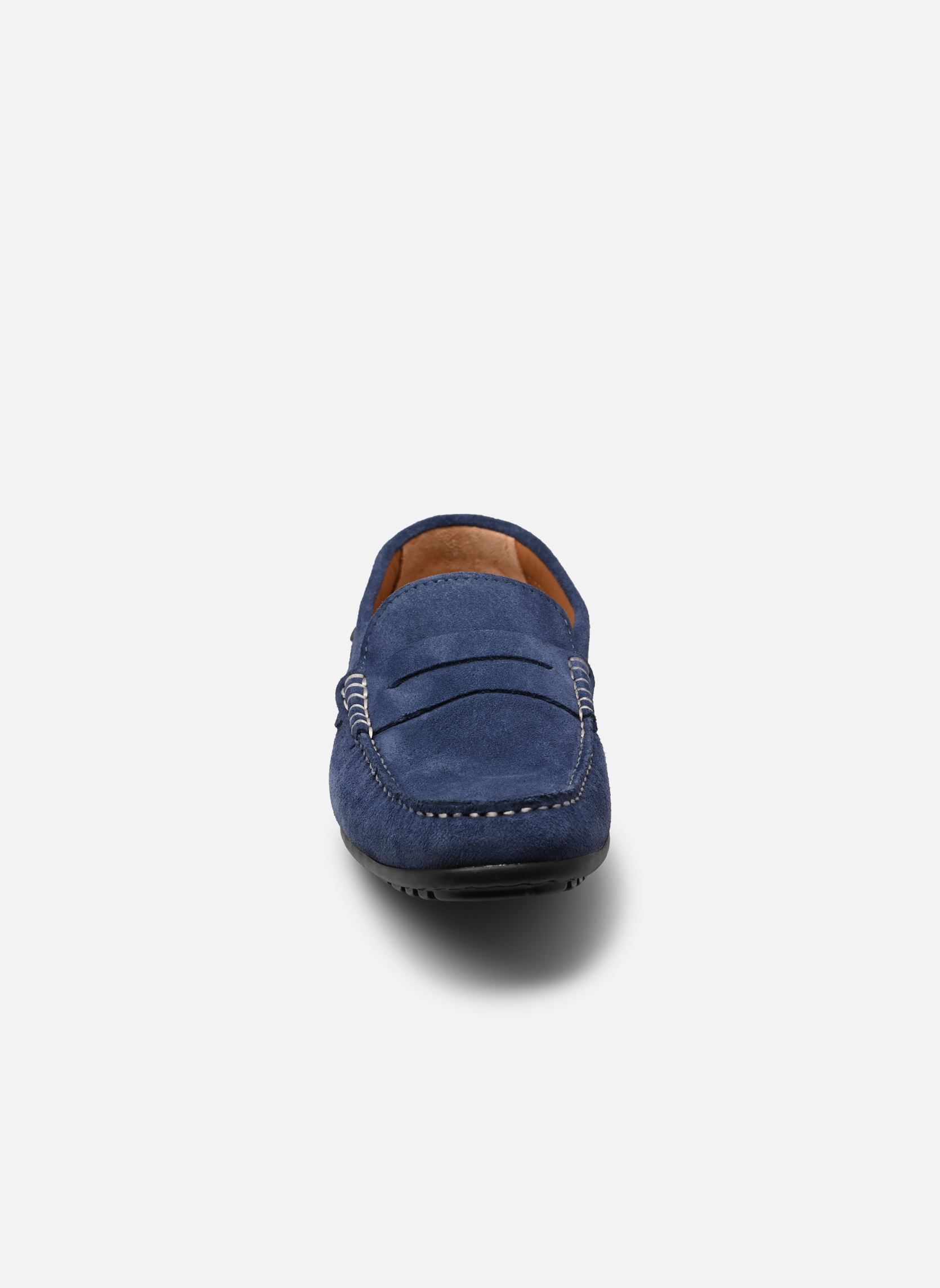 Mocasines CADOR hombre azul Pellet Mocasines CADOR hombre azul VELOURS JEANS
