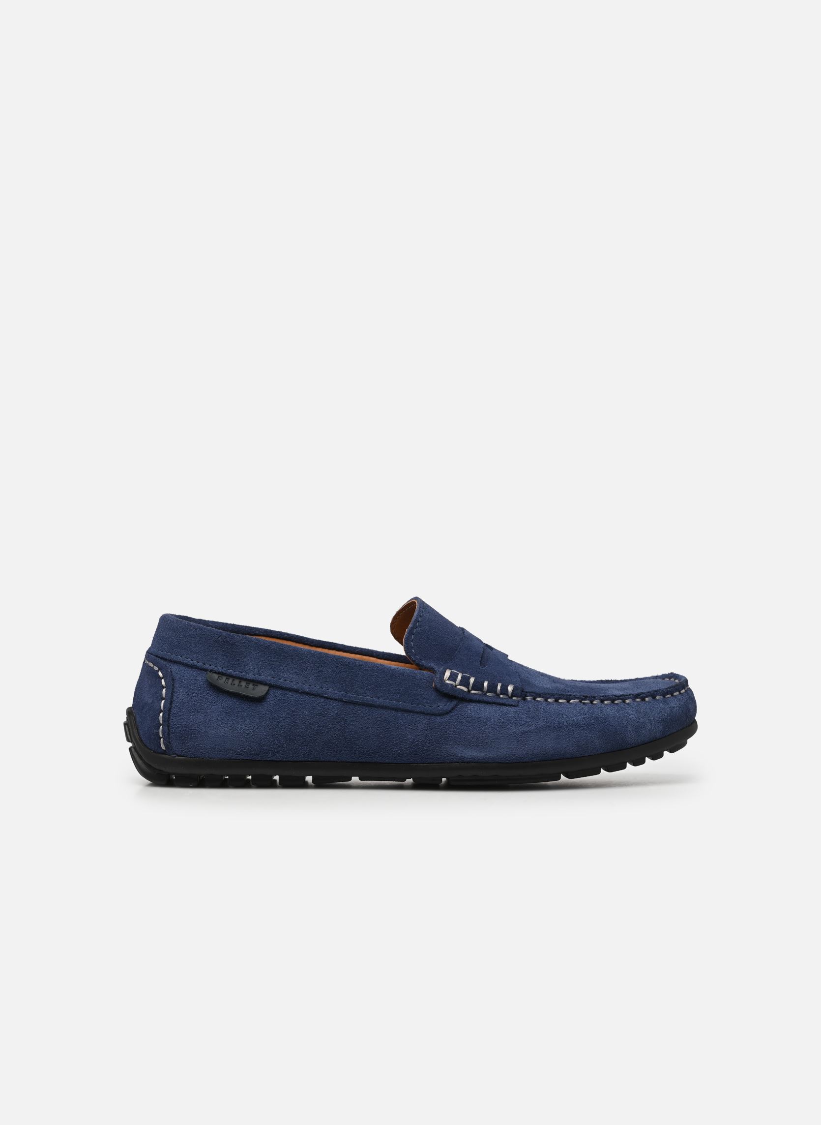 Mocasines CADOR hombre azul Pellet Mocasines CADOR hombre azul VELOURS JEANS