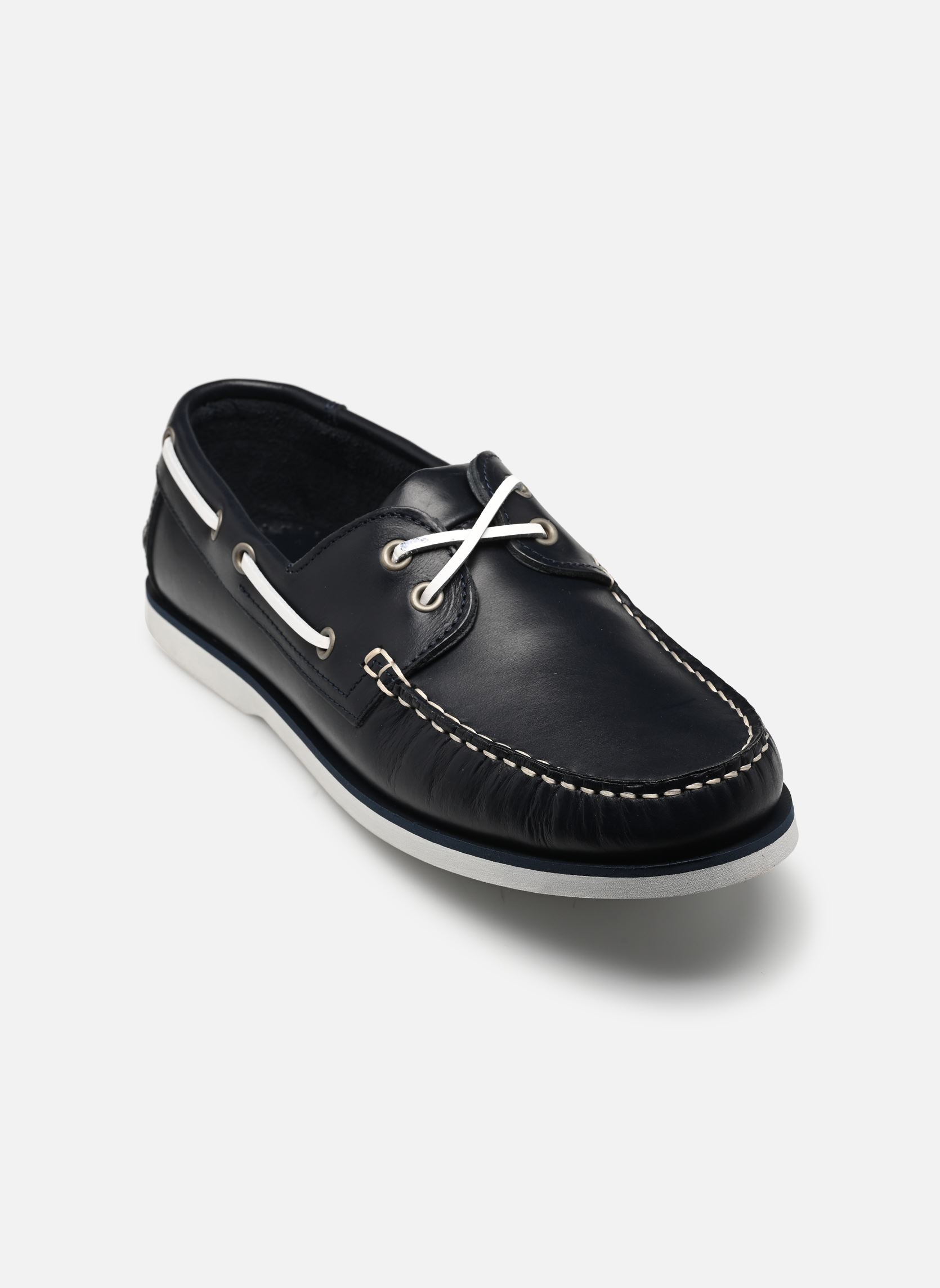 Bootschuhe VENDEE herren blau Pellet Bootschuhe VENDEE herren blau VEAU NAVY / BLANC
