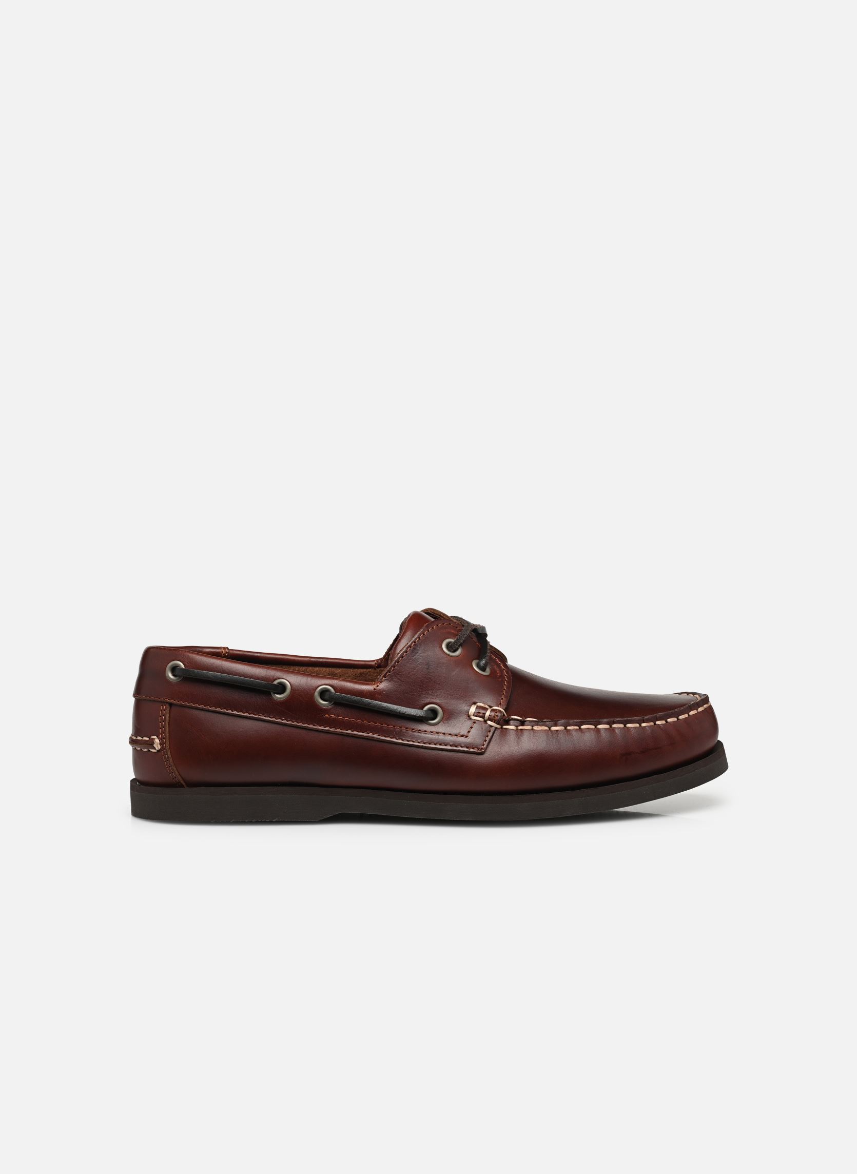 Bootschoenen VENDEE heren bruin Pellet Bootschoenen VENDEE heren bruin VEAU MARRON / MARRON