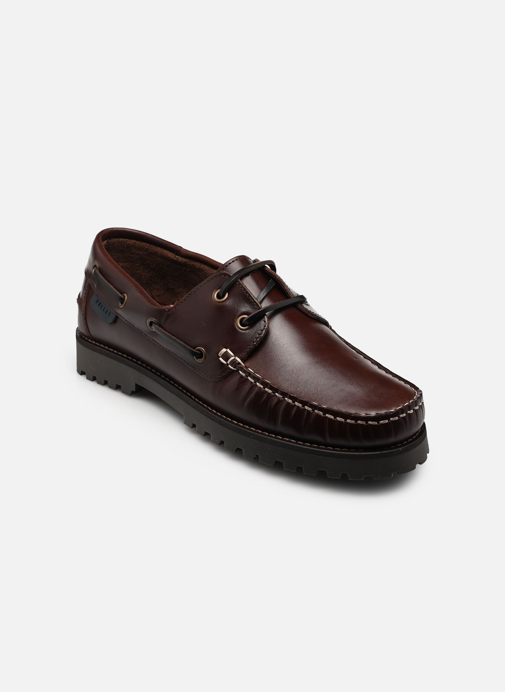 Chaussures bateaux Olivio homme marron Pellet Chaussures bateaux Olivio homme marron VEAU PULL UP CHOCOLAT