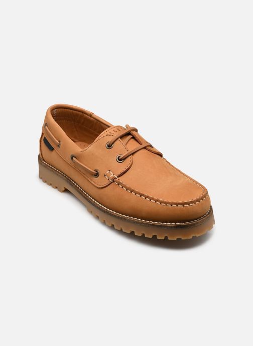 Pellet Chaussures bateaux Olivio homme marron