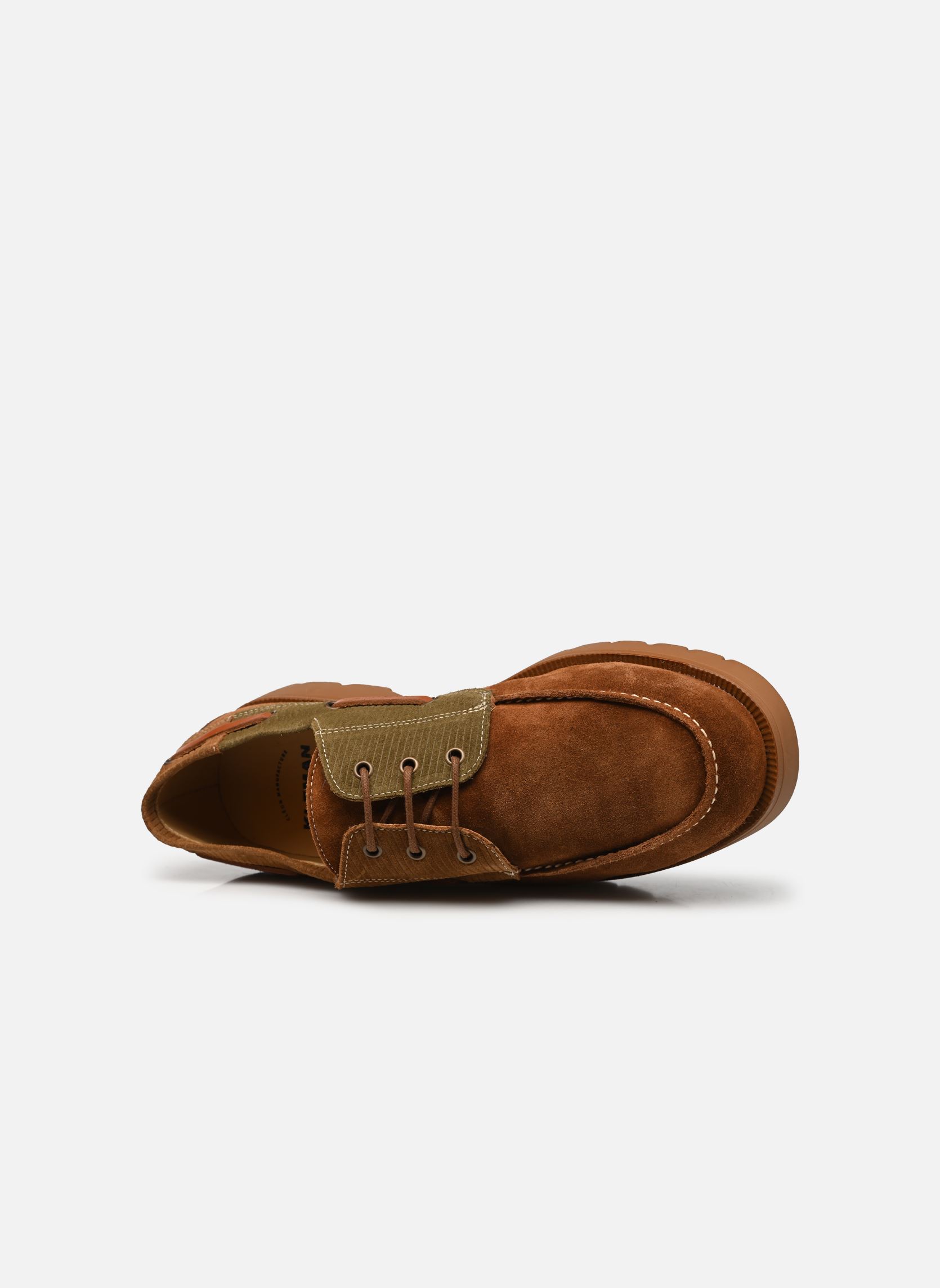 Derbies DONATO CORD homme multicolore Kleman Derbies DONATO CORD homme multicolore COGNAC+MARRON+KAKI