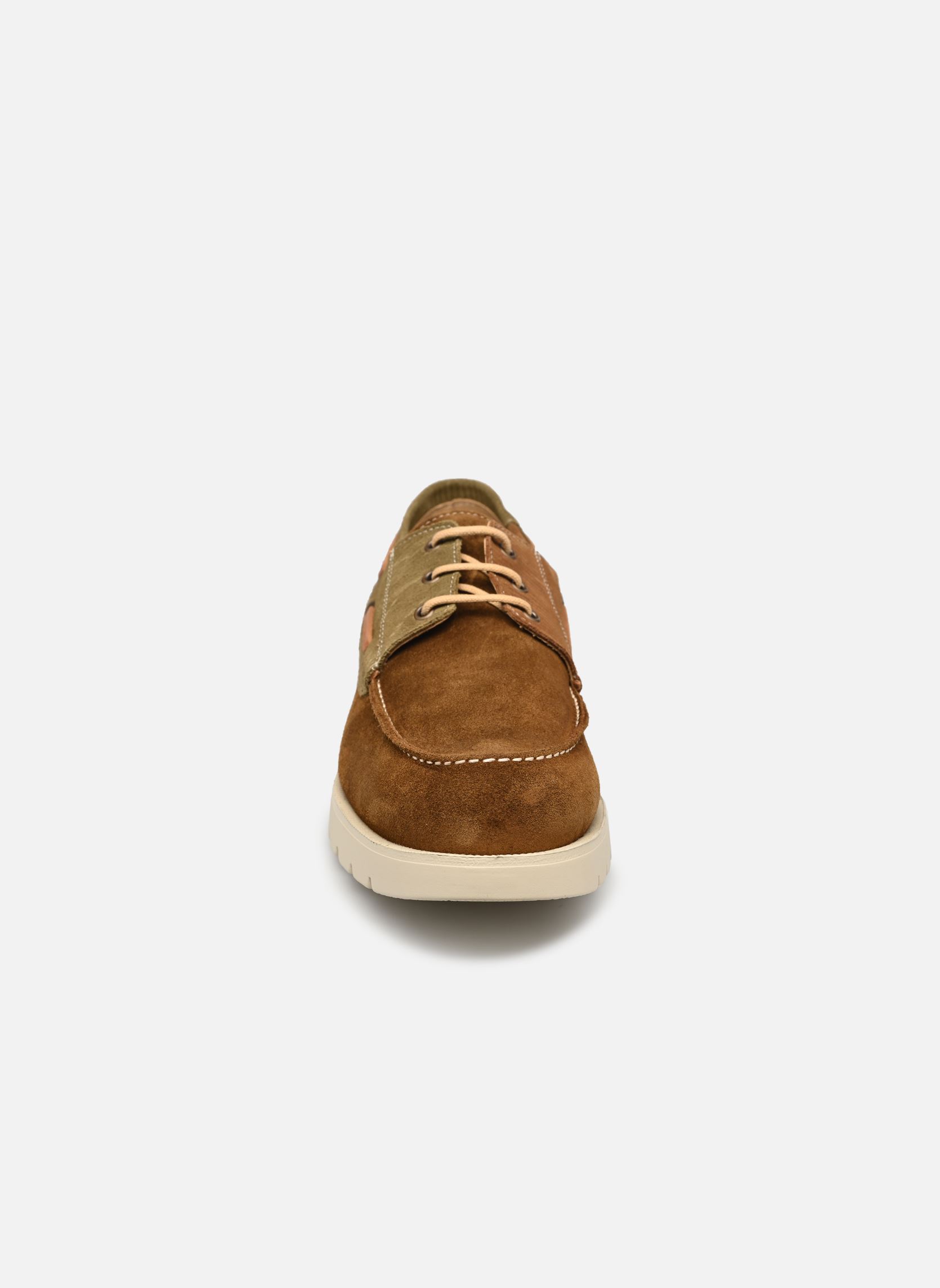 Derby schoenen DONATO CORD heren meerkleurig Kleman Derby schoenen DONATO CORD heren meerkleurig TABAC+KAKI+MARRON