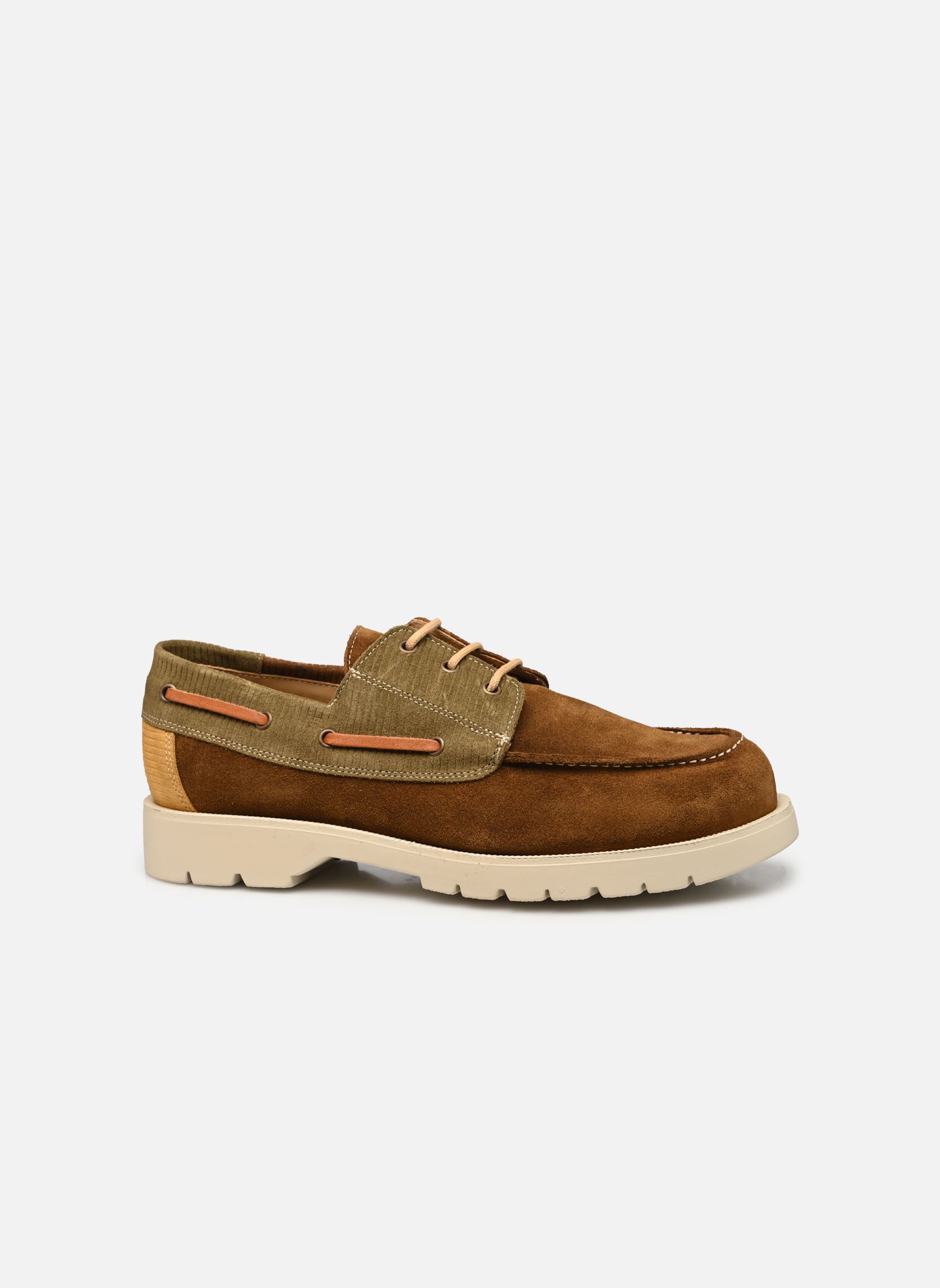 Derby schoenen DONATO CORD heren meerkleurig Kleman Derby schoenen DONATO CORD heren meerkleurig TABAC+KAKI+MARRON
