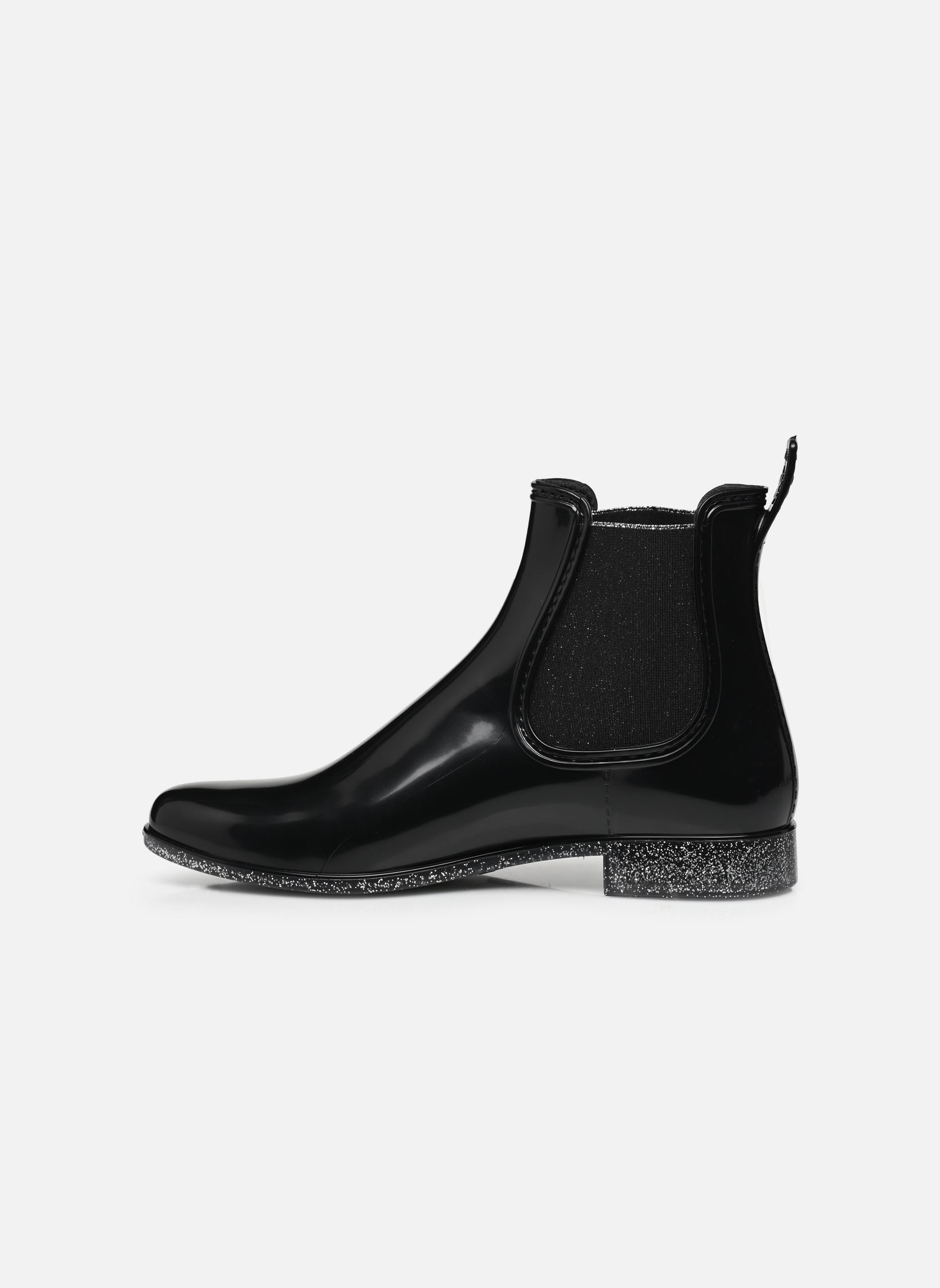 Enkellaarzen en boots Japtril dames zwart Méduse Enkellaarzen en boots Japtril dames zwart Noir/Argent Paillete