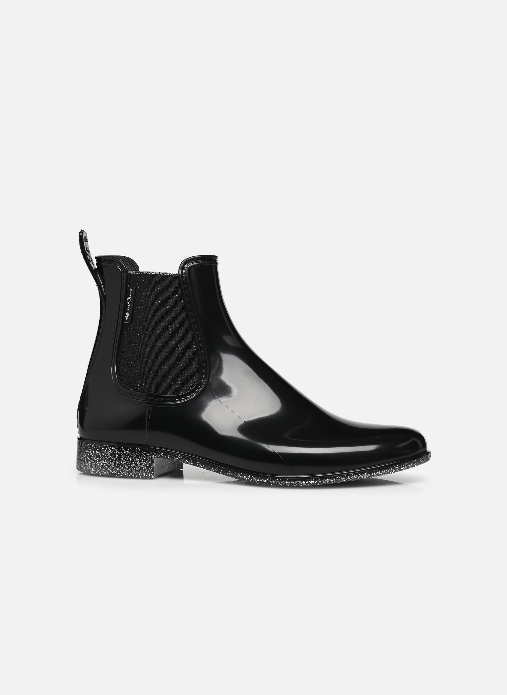 Enkellaarzen en boots Japtril dames zwart Méduse Enkellaarzen en boots Japtril dames zwart Noir/Argent Paillete