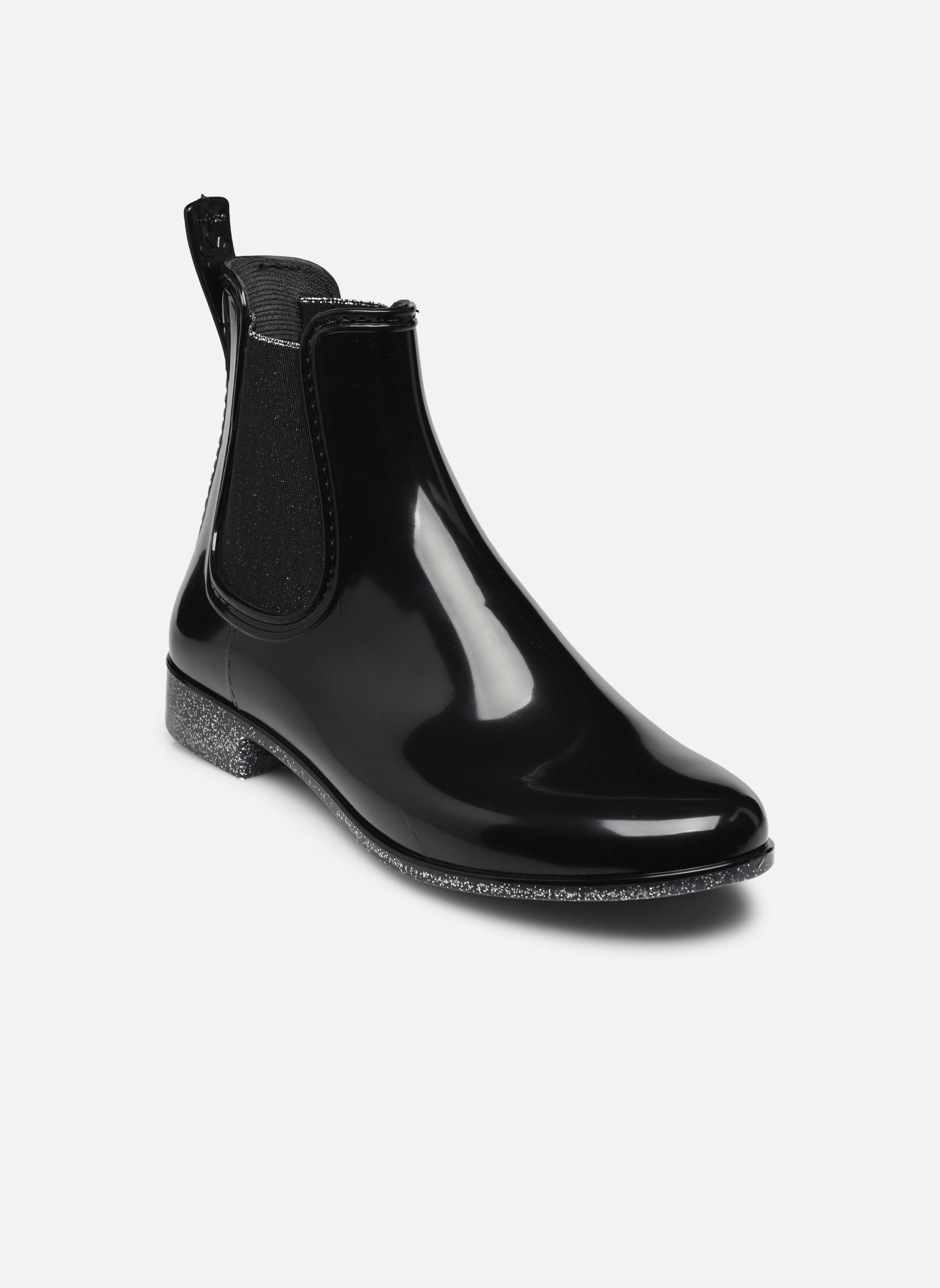 Enkellaarzen en boots Japtril dames zwart Méduse Enkellaarzen en boots Japtril dames zwart Noir/Argent Paillete