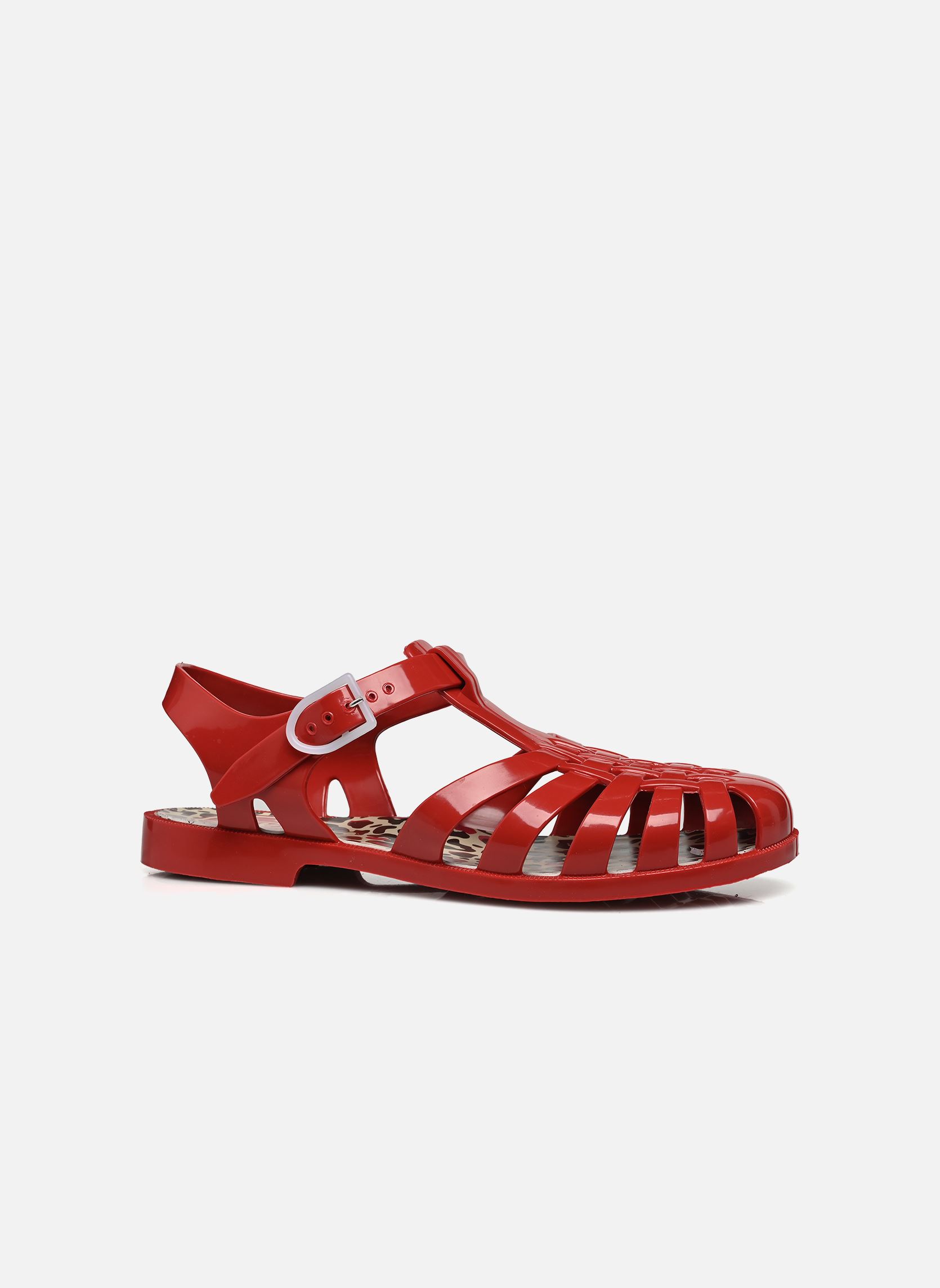 Sandales de plage Sunleo W femme rouge Méduse Sandales de plage Sunleo W femme rouge Grenat