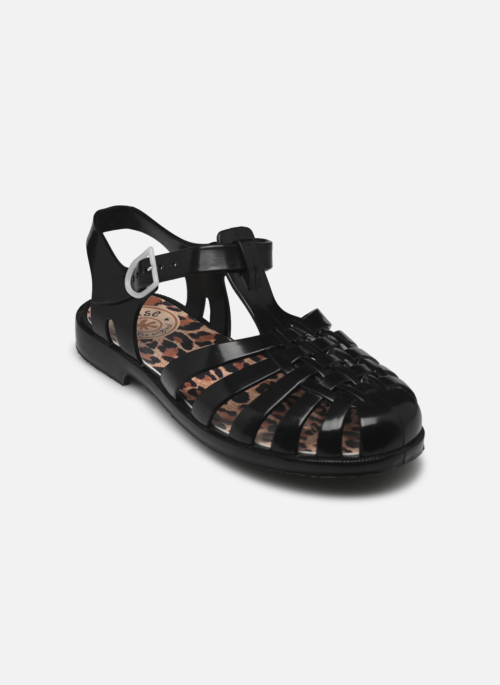 Sandales de plage Sunleo W femme noir Méduse Sandales de plage Sunleo W femme noir Noir
