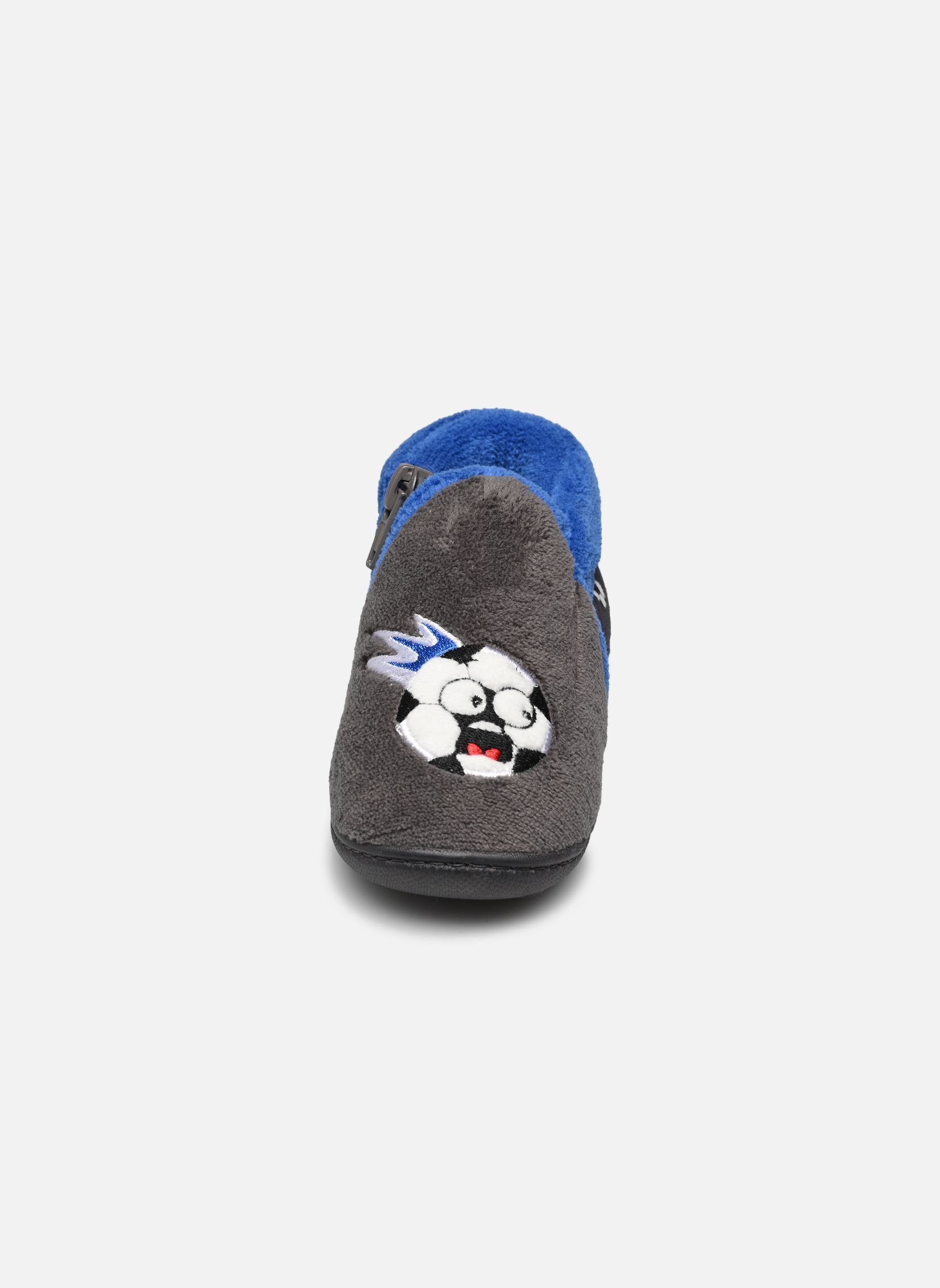 Chaussons Bottillons zip en micro-éponge M garçon gris Isotoner Chaussons Bottillons zip en micro-éponge M garçon gris GRIS