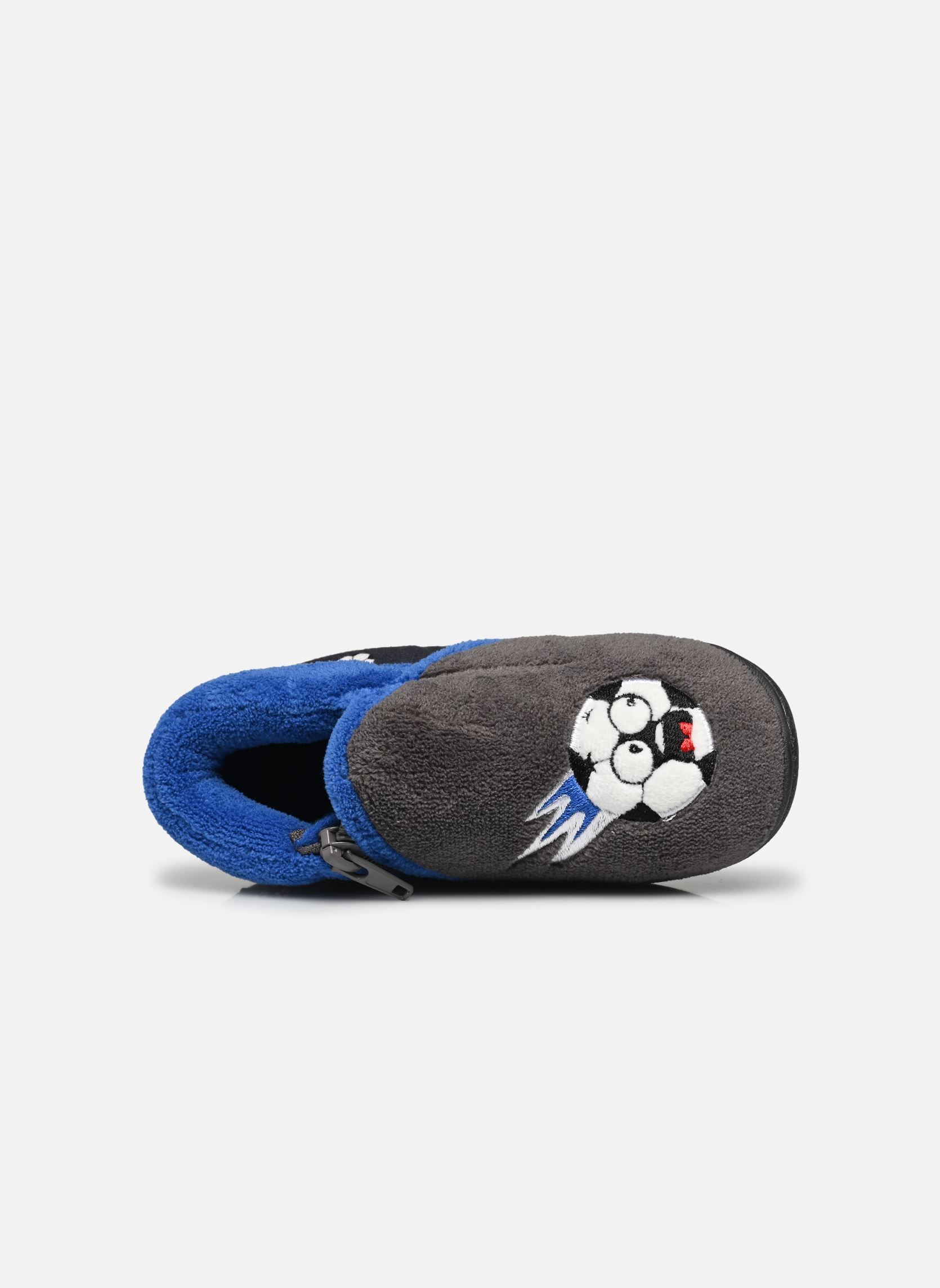 Chaussons Bottillons zip en micro-éponge M garçon gris Isotoner Chaussons Bottillons zip en micro-éponge M garçon gris GRIS