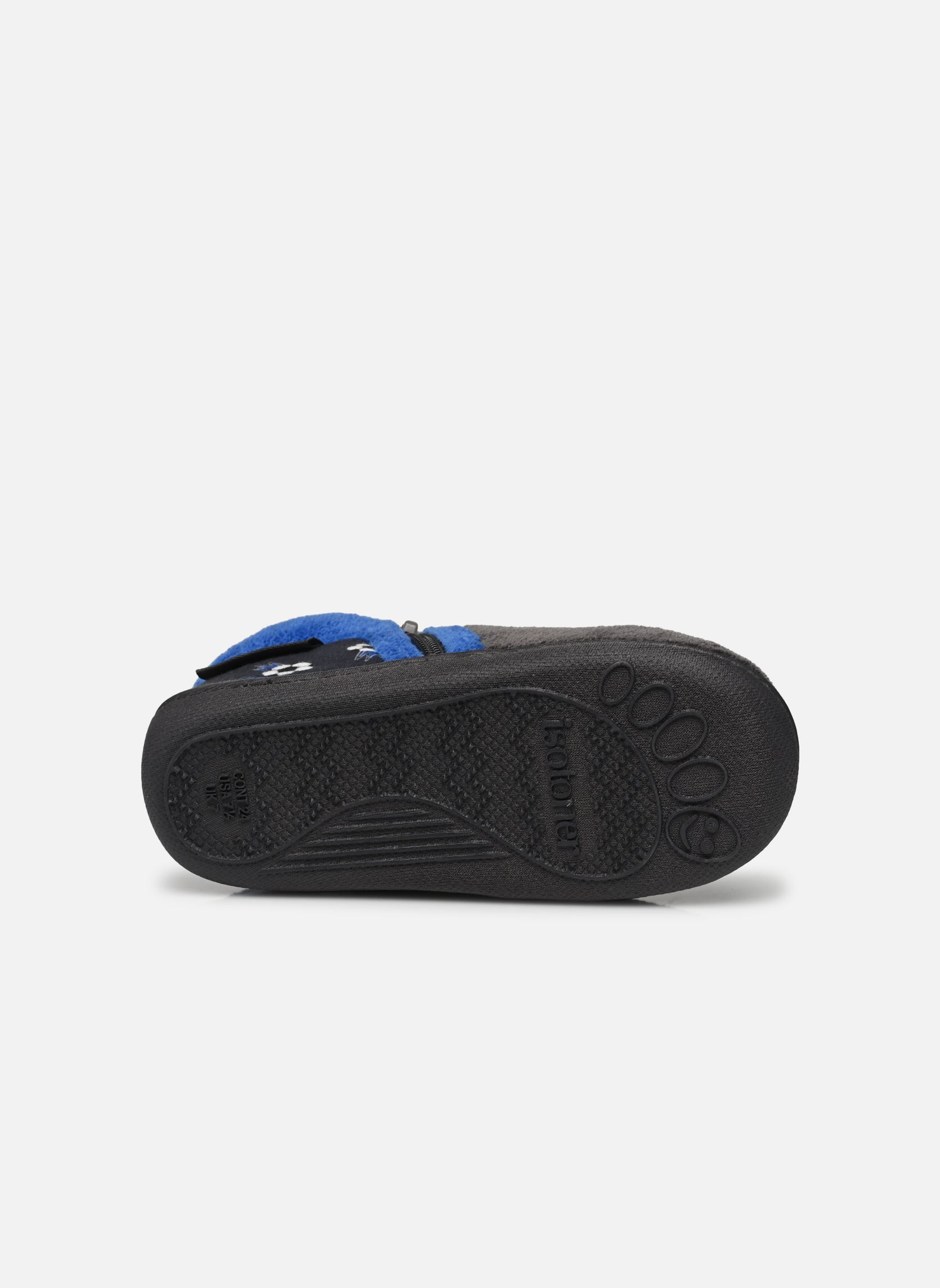 Chaussons Bottillons zip en micro-éponge M garçon gris Isotoner Chaussons Bottillons zip en micro-éponge M garçon gris GRIS