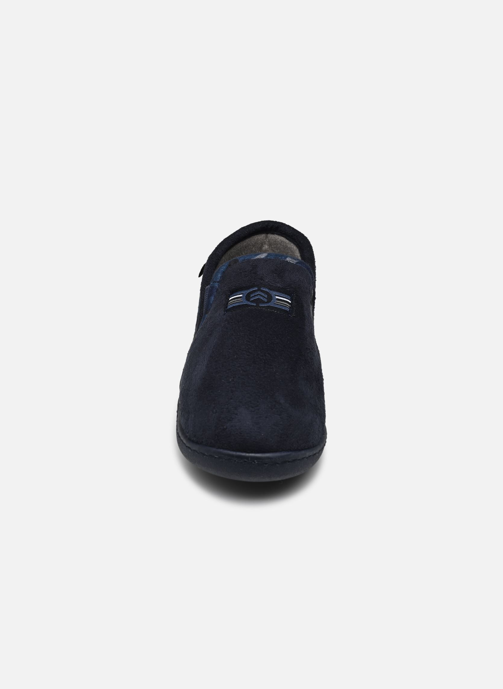 Chaussons Mocassins en suédine garçon bleu Isotoner Chaussons Mocassins en suédine garçon bleu MARINE