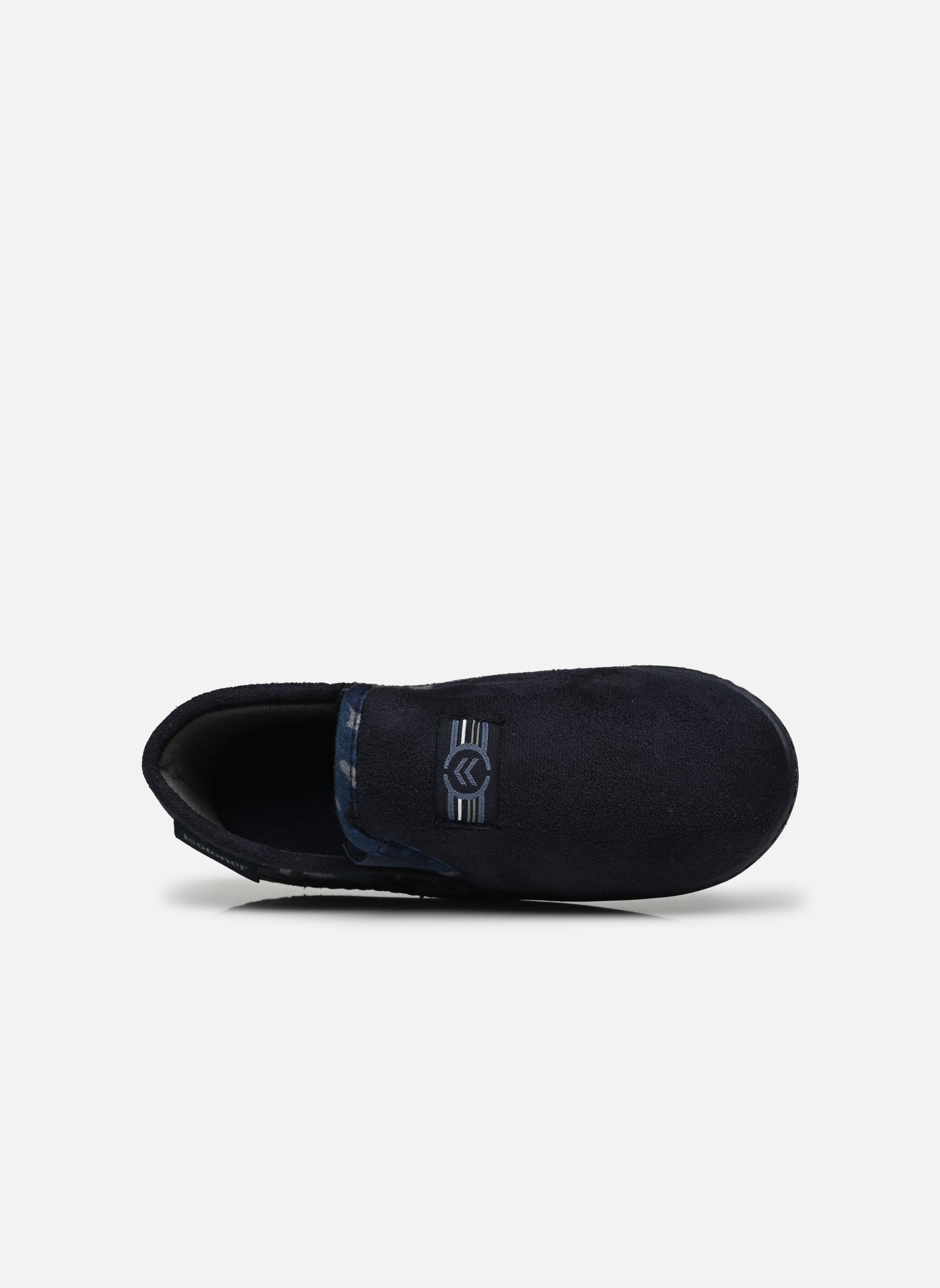 Chaussons Mocassins en suédine garçon bleu Isotoner Chaussons Mocassins en suédine garçon bleu MARINE