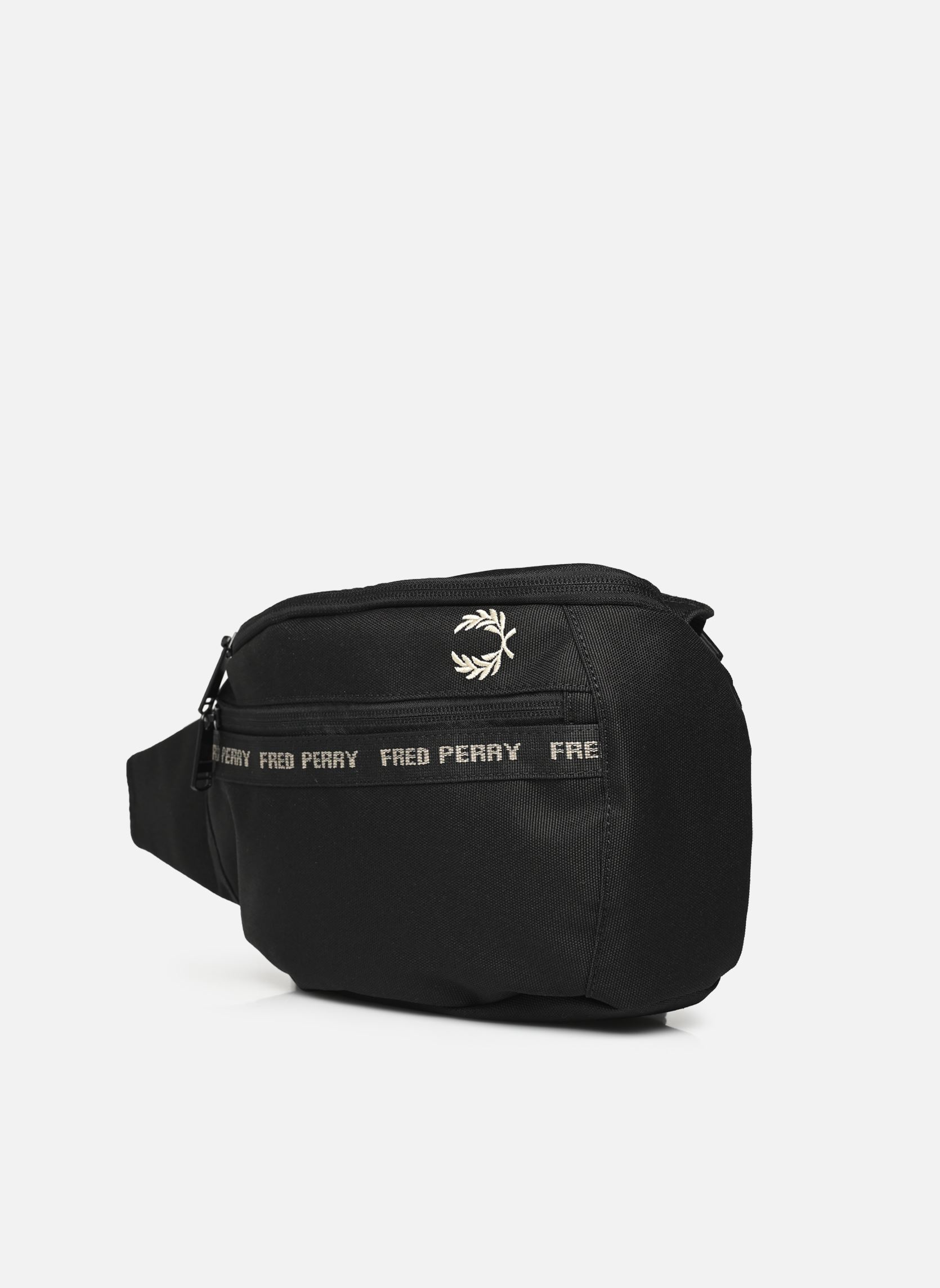 Sacs banane FP TAPED SLING BAG gris Fred Perry Sacs banane FP TAPED SLING BAG gris BLACK/WARM GREY