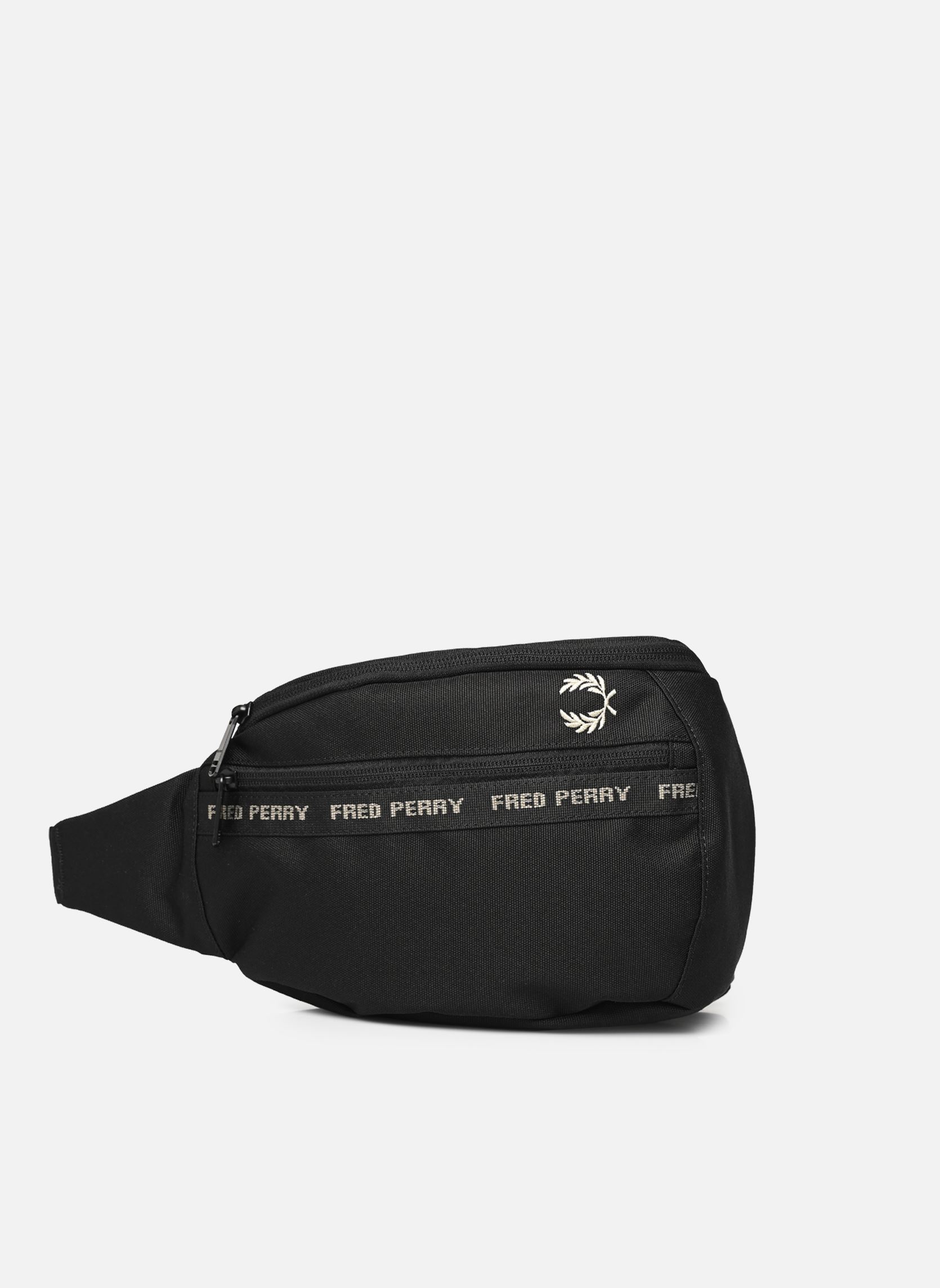 Sacs banane FP TAPED SLING BAG gris Fred Perry Sacs banane FP TAPED SLING BAG gris BLACK/WARM GREY