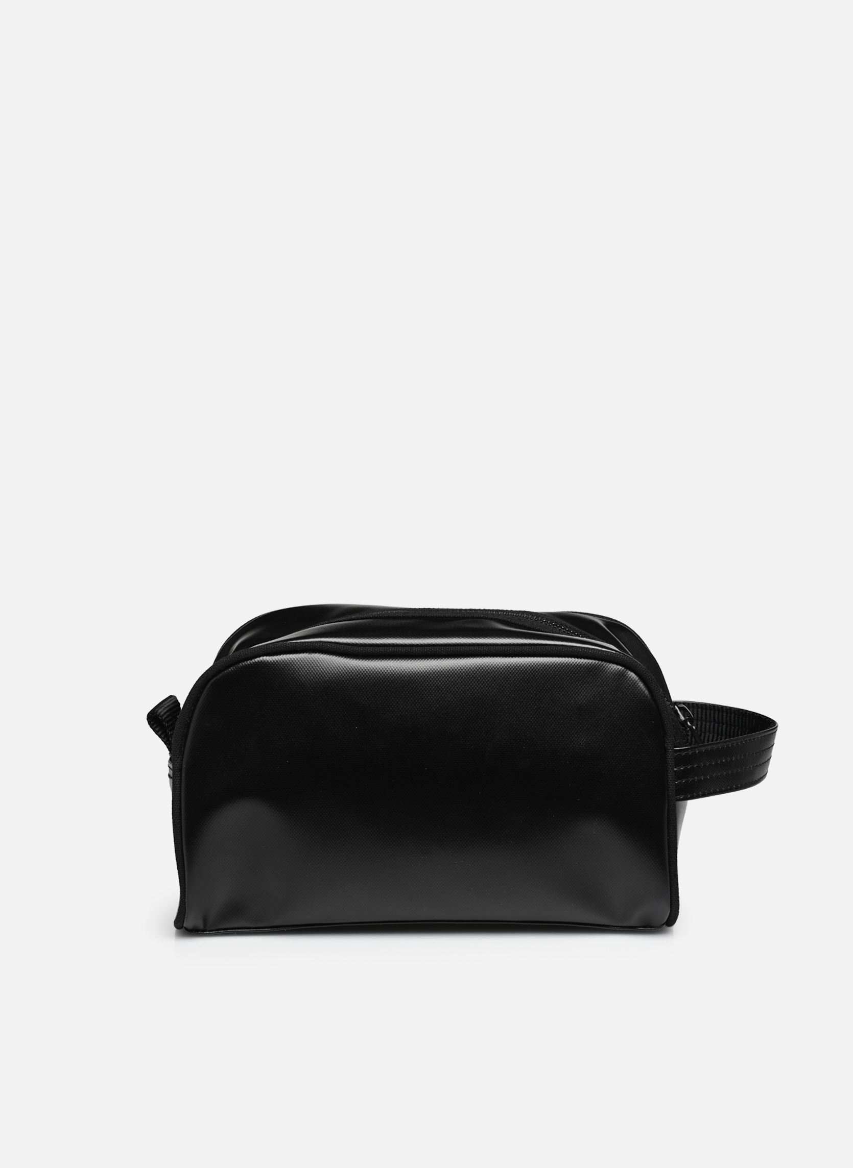 Sacs de voyage COATED POLYESTER WASH BAG homme or et bronze Fred Perry Sacs de voyage COATED POLYESTER WASH BAG homme or et bronze BLACK/GOLD