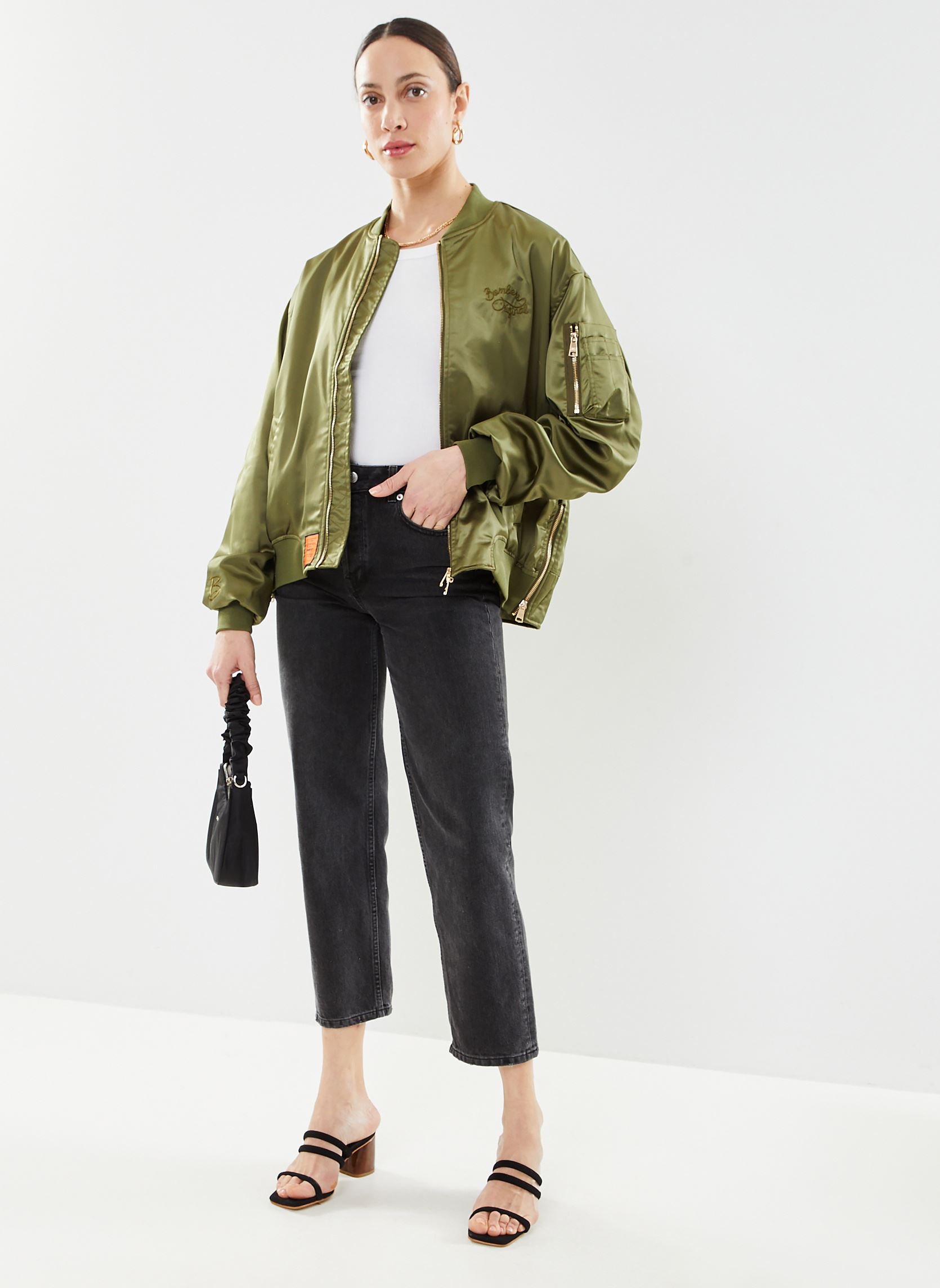 Bomberjacks Ballerina Women dames groen Bombers Original Bomberjacks Ballerina Women dames groen KAKI