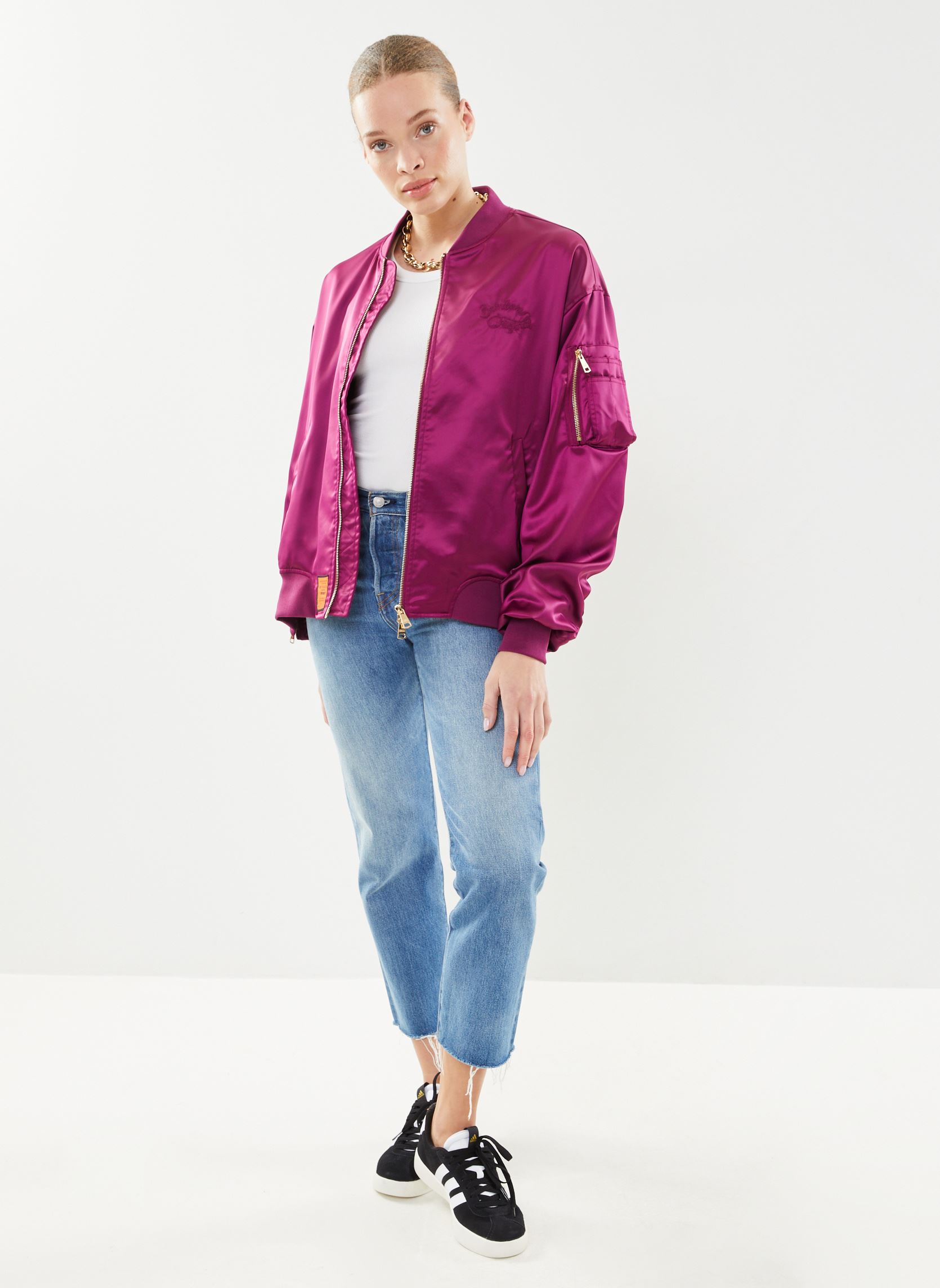 Blousons Ballerina Women femme violet Bombers Original Blousons Ballerina Women femme violet PURPLE