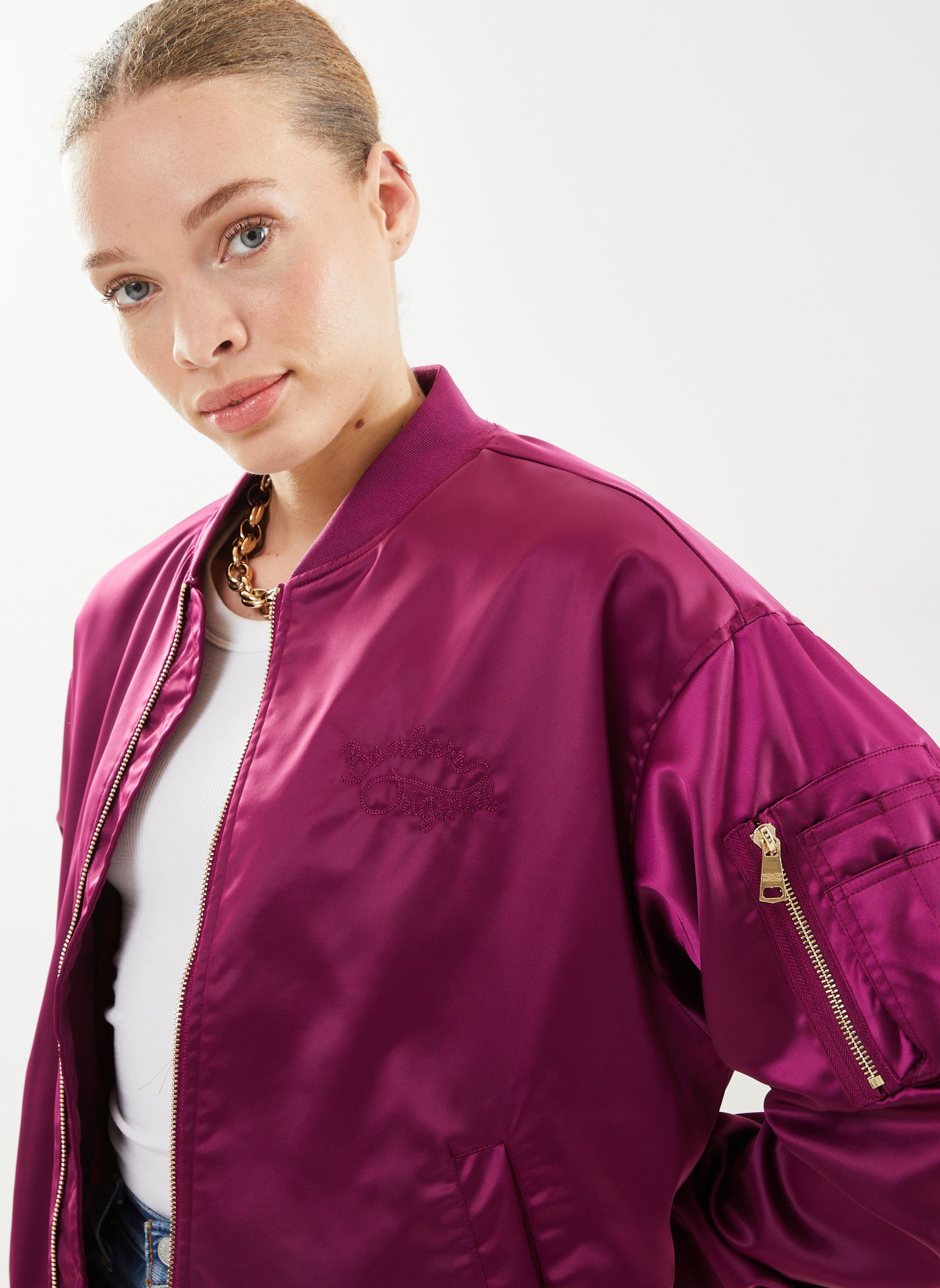 Blousons Ballerina Women femme violet Bombers Original Blousons Ballerina Women femme violet PURPLE