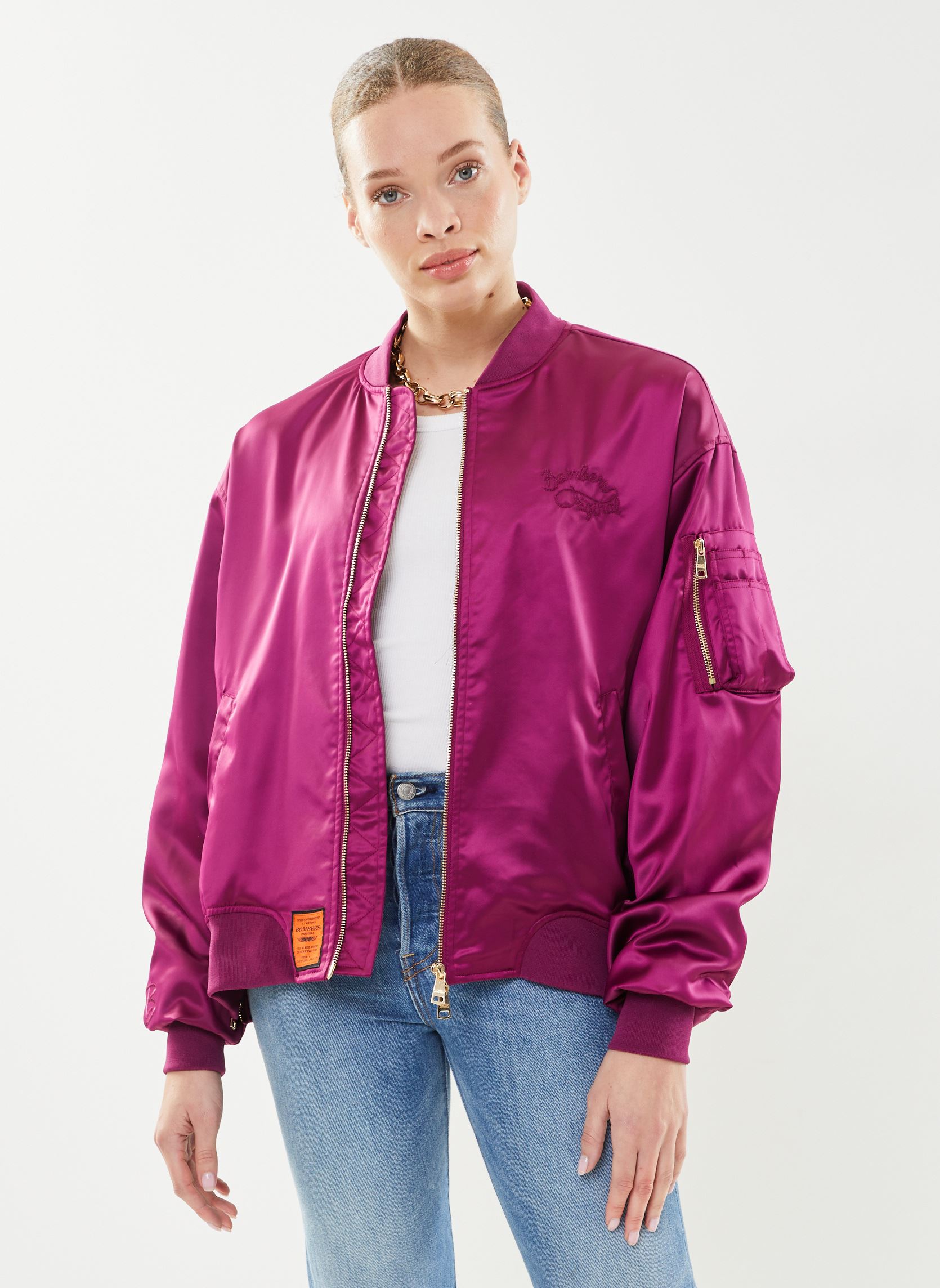 Blousons Ballerina Women femme violet Bombers Original Blousons Ballerina Women femme violet PURPLE