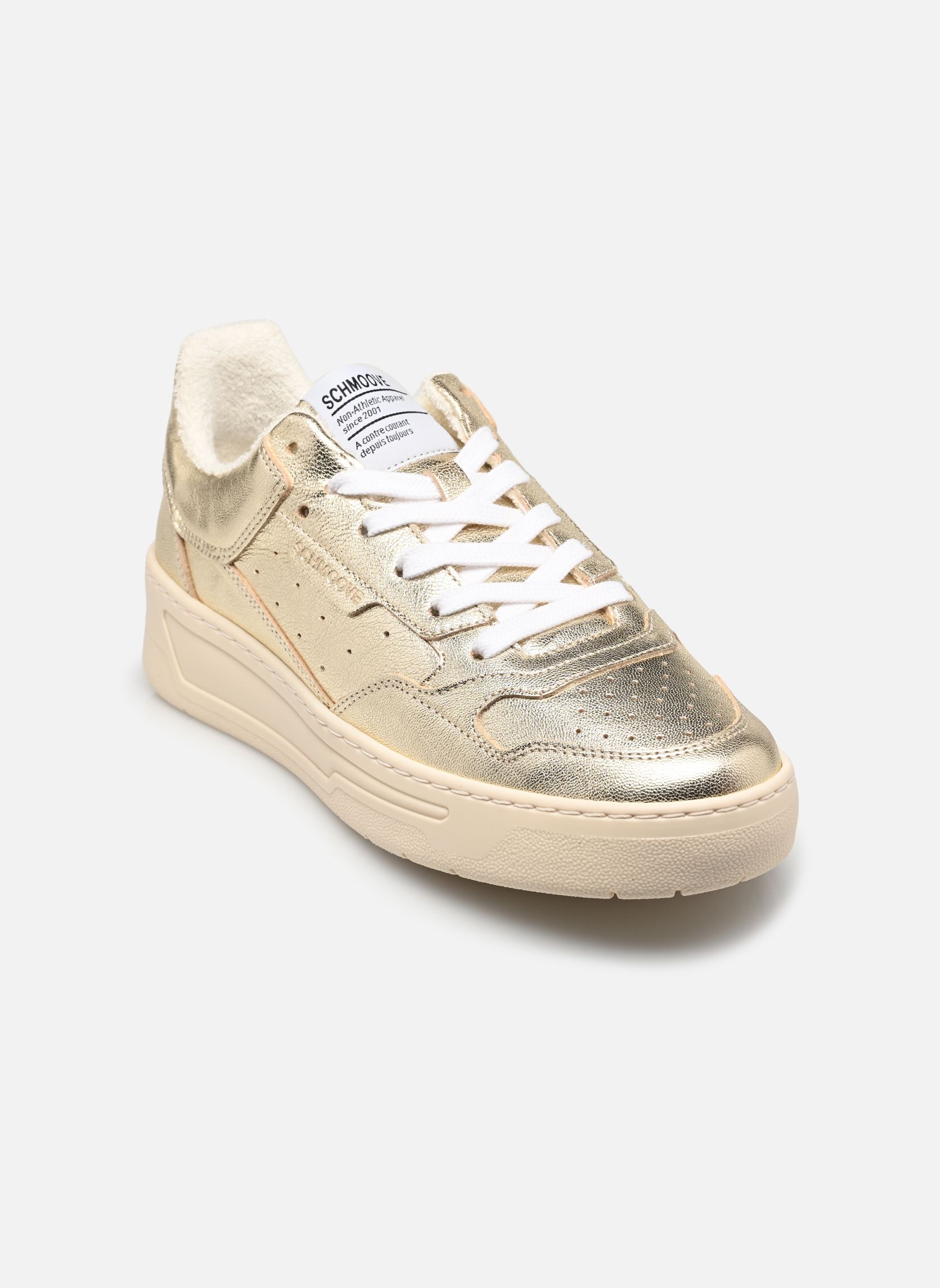 Baskets SMATCH NEW TRAINER W femme or et bronze Schmoove Baskets SMATCH NEW TRAINER W femme or et bronze CHAMPAGNE