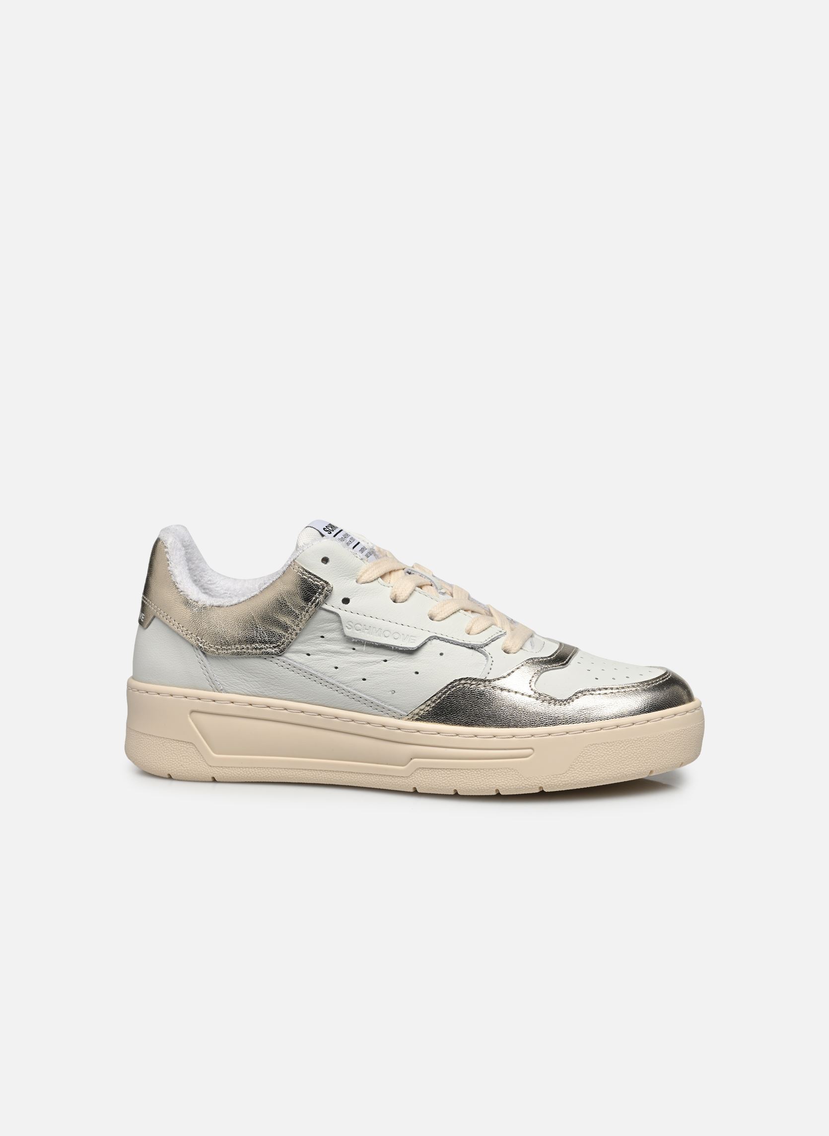 Baskets SMATCH NEW TRAINER W femme blanc Schmoove Baskets SMATCH NEW TRAINER W femme blanc WHITE/CHAMPAGNE