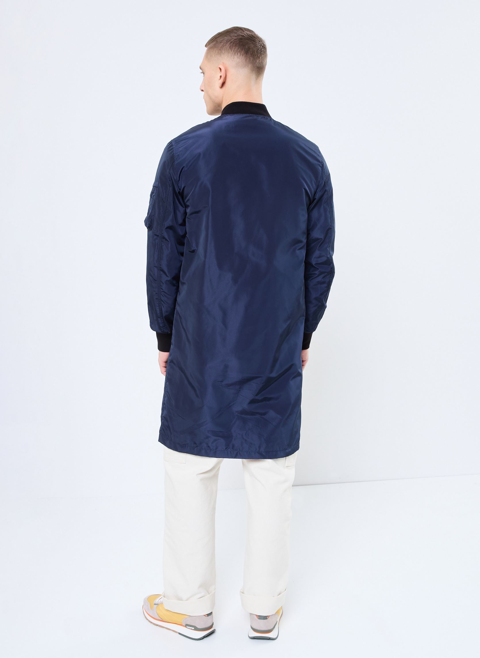 Lange Mäntel MA 105 MEN herren blau Bombers Original Lange Mäntel MA 105 MEN herren blau NAVY