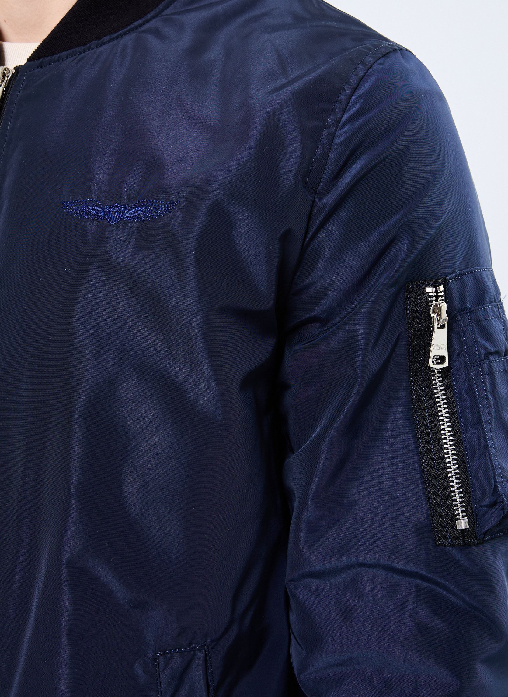 Lange Mäntel MA 105 MEN herren blau Bombers Original Lange Mäntel MA 105 MEN herren blau NAVY