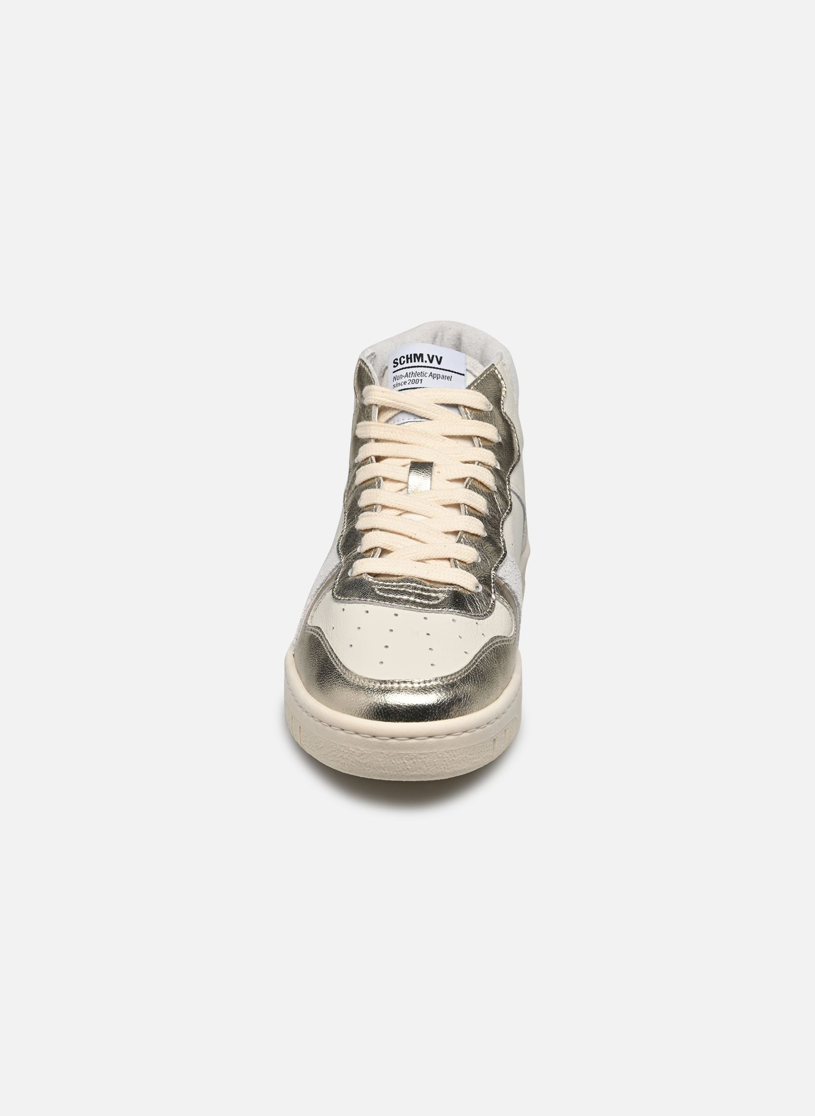 Hoge sneakers WINSTON MID W dames wit Schmoove Hoge sneakers WINSTON MID W dames wit OFF WHITECHAMPAGNE