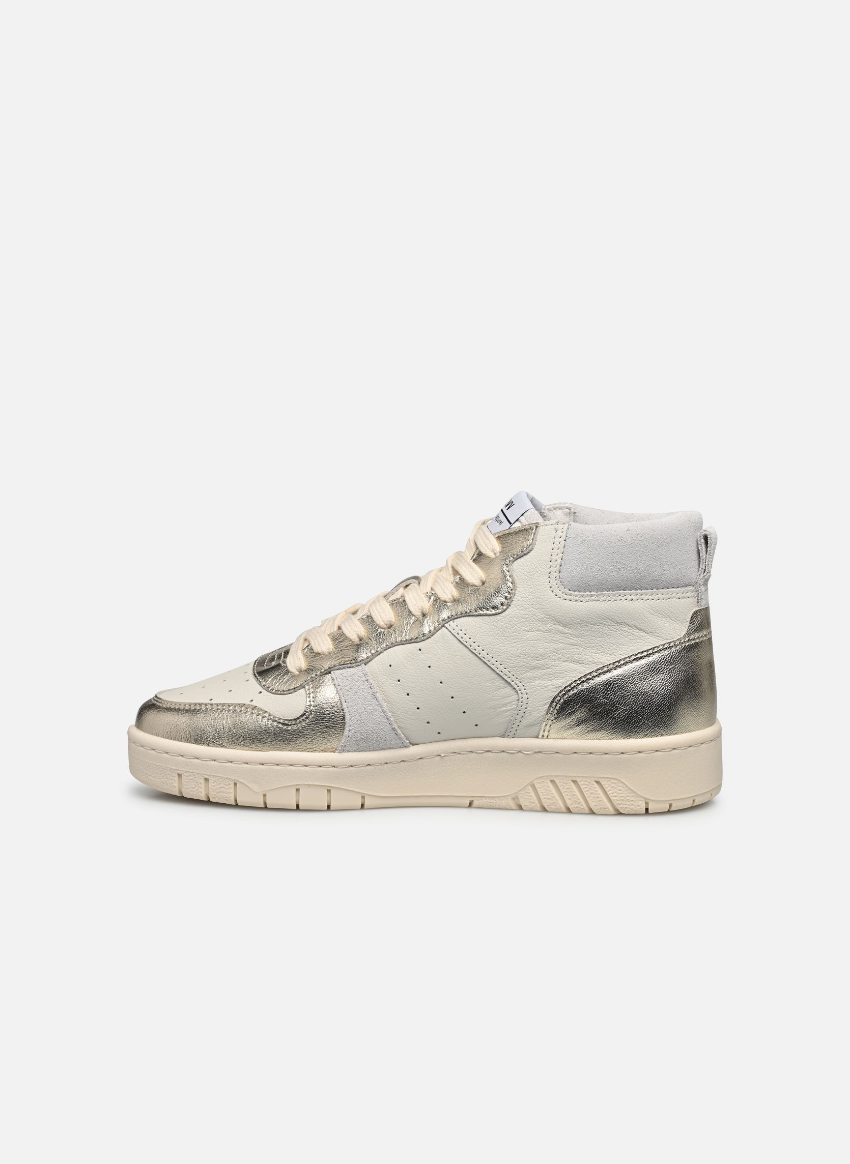 Hoge sneakers WINSTON MID W dames wit Schmoove Hoge sneakers WINSTON MID W dames wit OFF WHITECHAMPAGNE