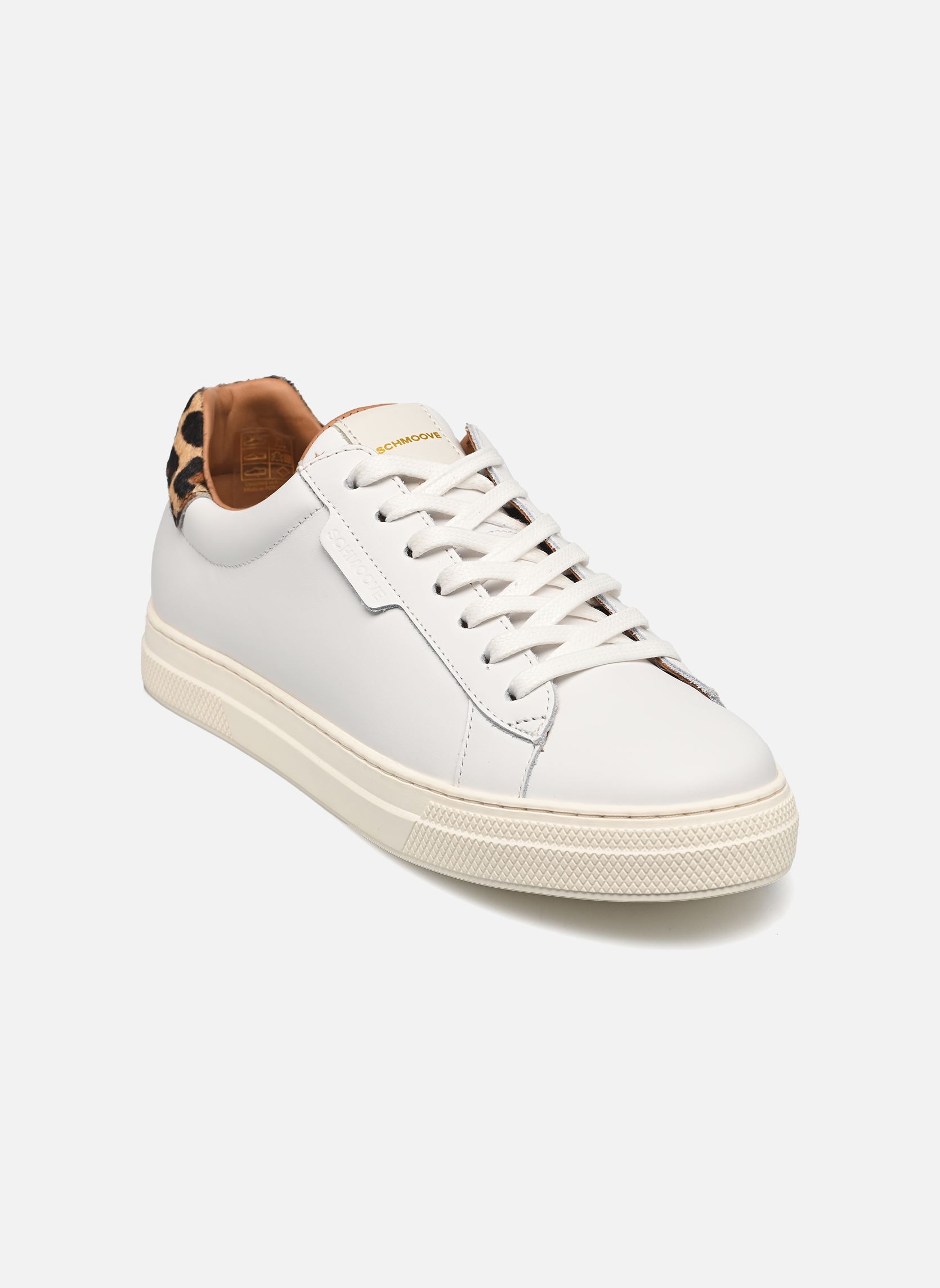 Sneaker SPARK CLAY W damen weiß Schmoove Sneaker SPARK CLAY W damen weiß WHITE/BROWN