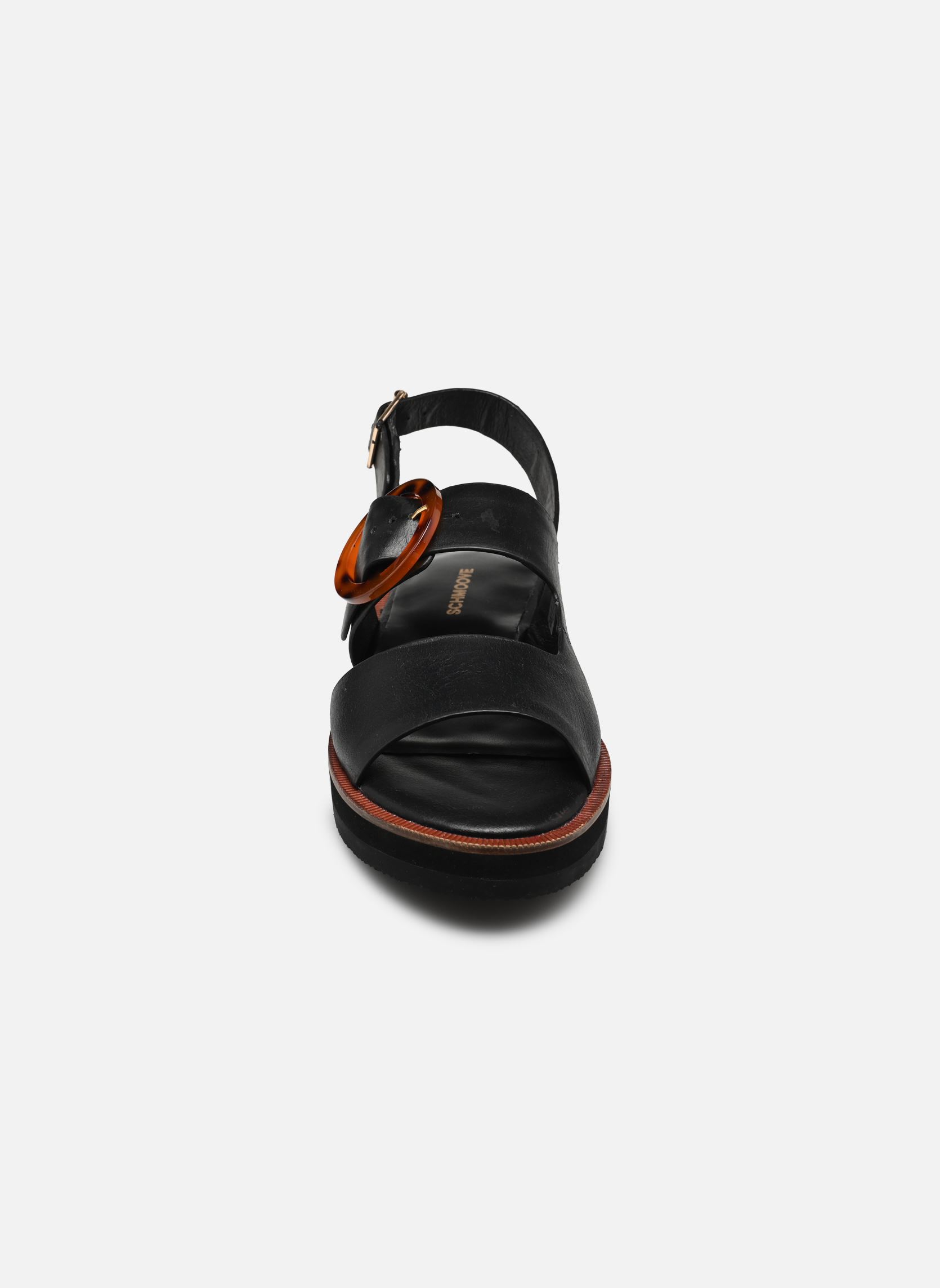 Sandales plates SIGUI SANDALE W femme noir Schmoove Sandales plates SIGUI SANDALE W femme noir BLACK