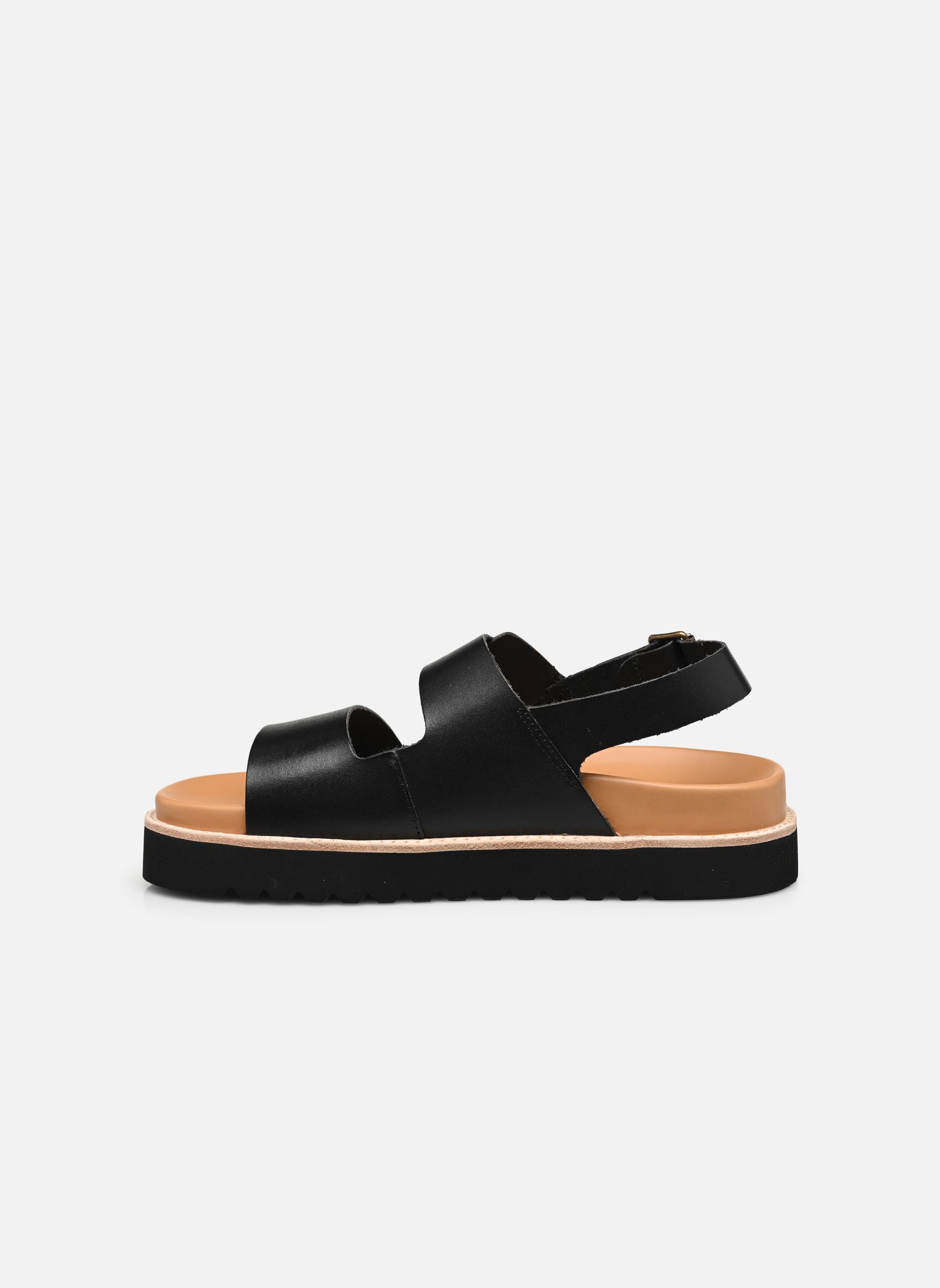 Sandali piatti OLIVA SANDALE W donna nero Schmoove Sandali piatti OLIVA SANDALE W donna nero BLACK