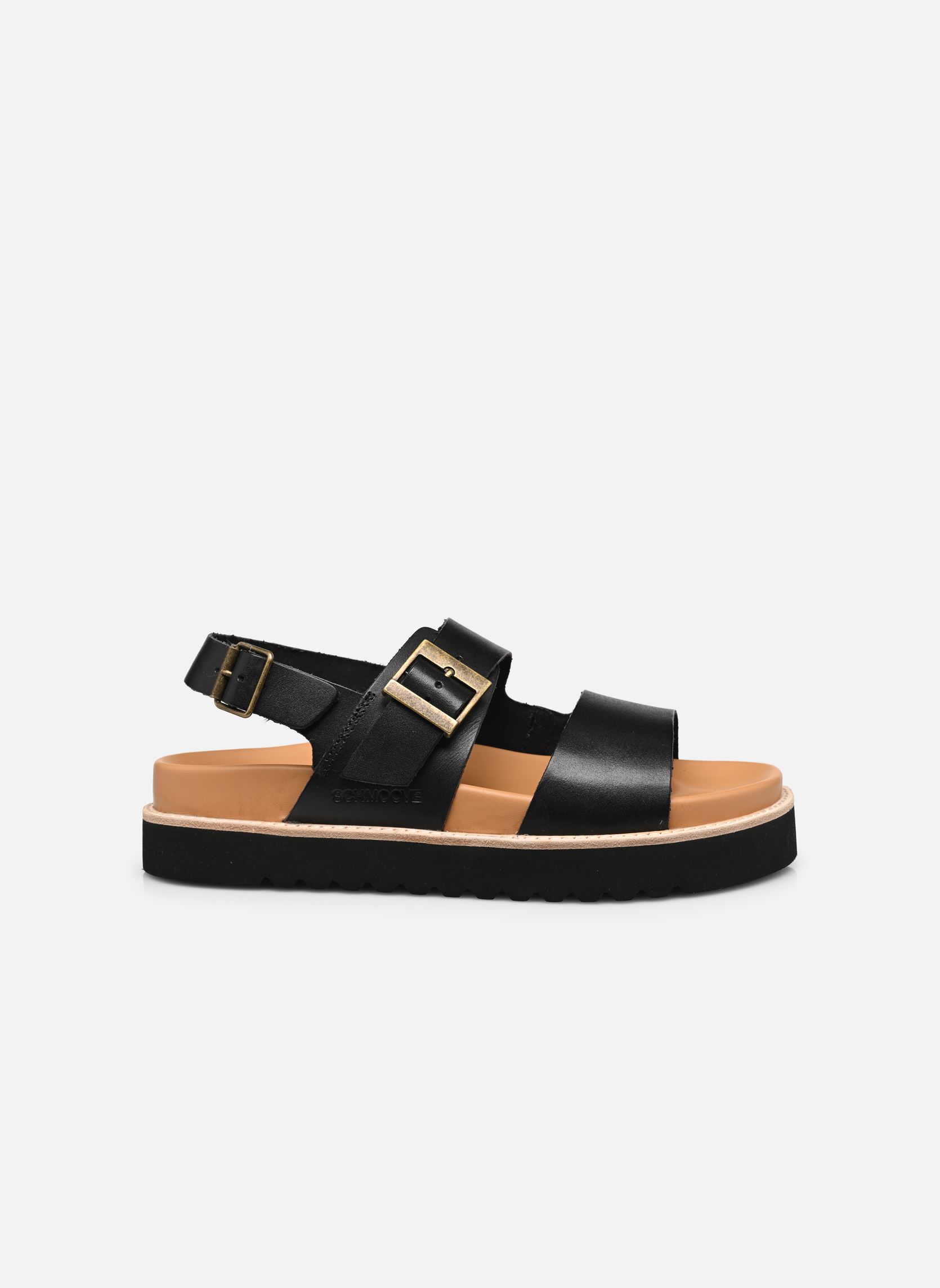 Sandali piatti OLIVA SANDALE W donna nero Schmoove Sandali piatti OLIVA SANDALE W donna nero BLACK