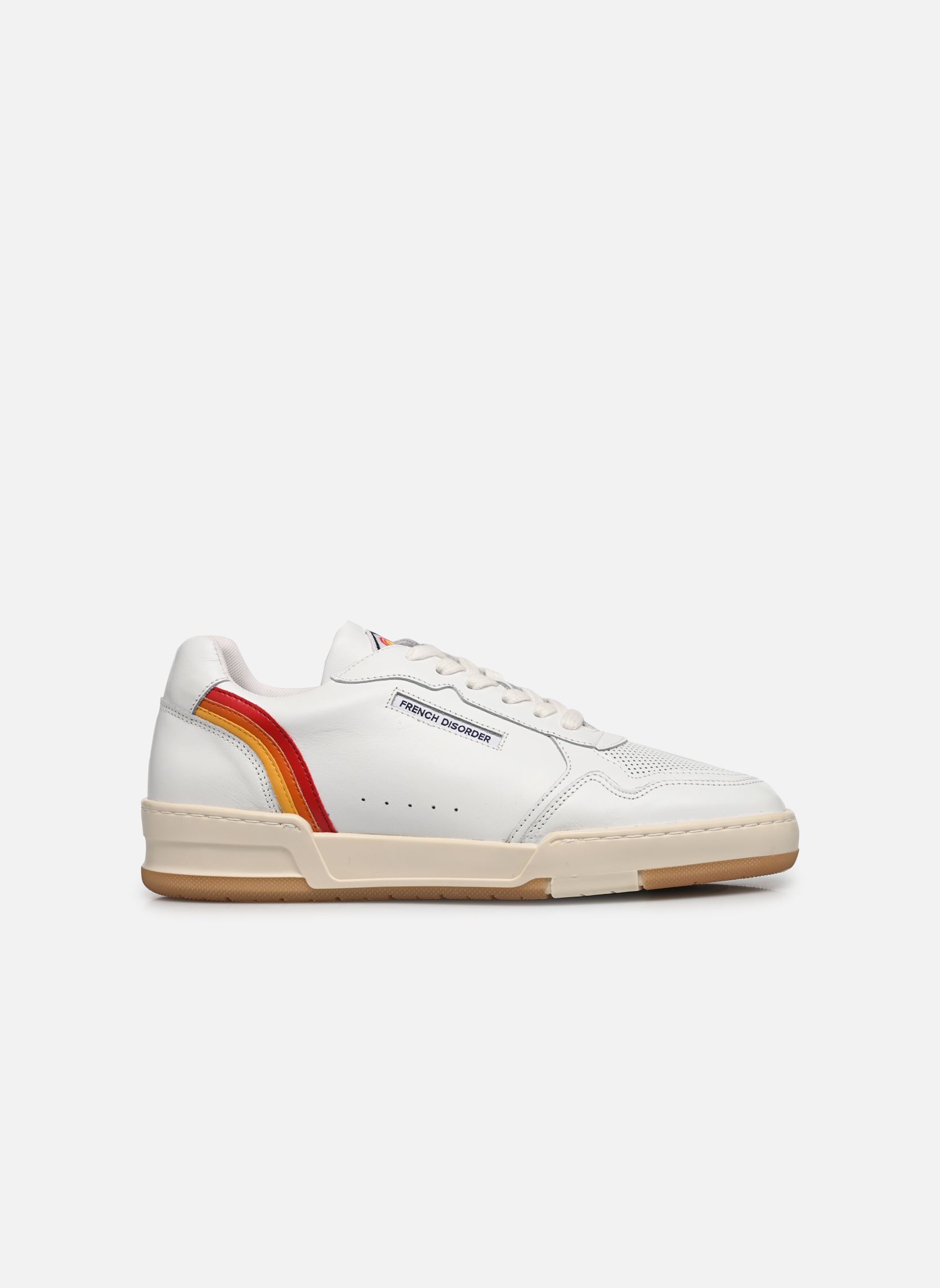 Lage sneakers Rainbow M heren wit French Disorder Lage sneakers Rainbow M heren wit BLANC