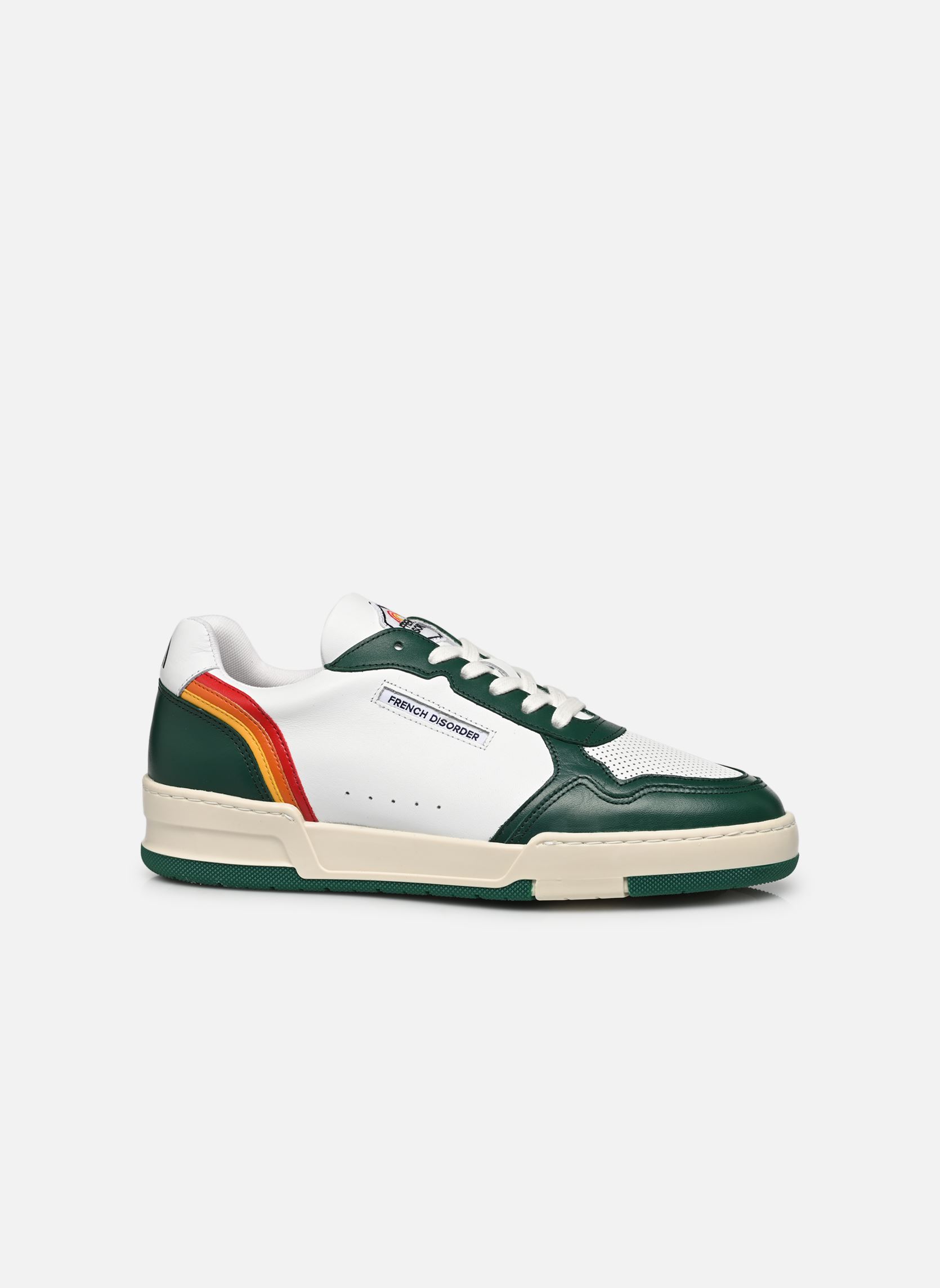 Baskets basses Rainbow M homme vert French Disorder Baskets basses Rainbow M homme vert VERT
