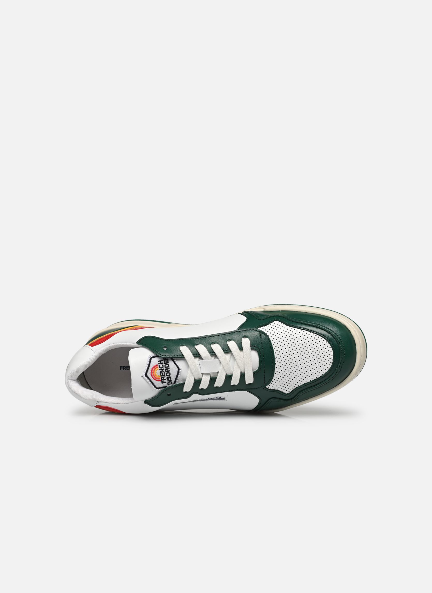 Baskets basses Rainbow M homme vert French Disorder Baskets basses Rainbow M homme vert VERT